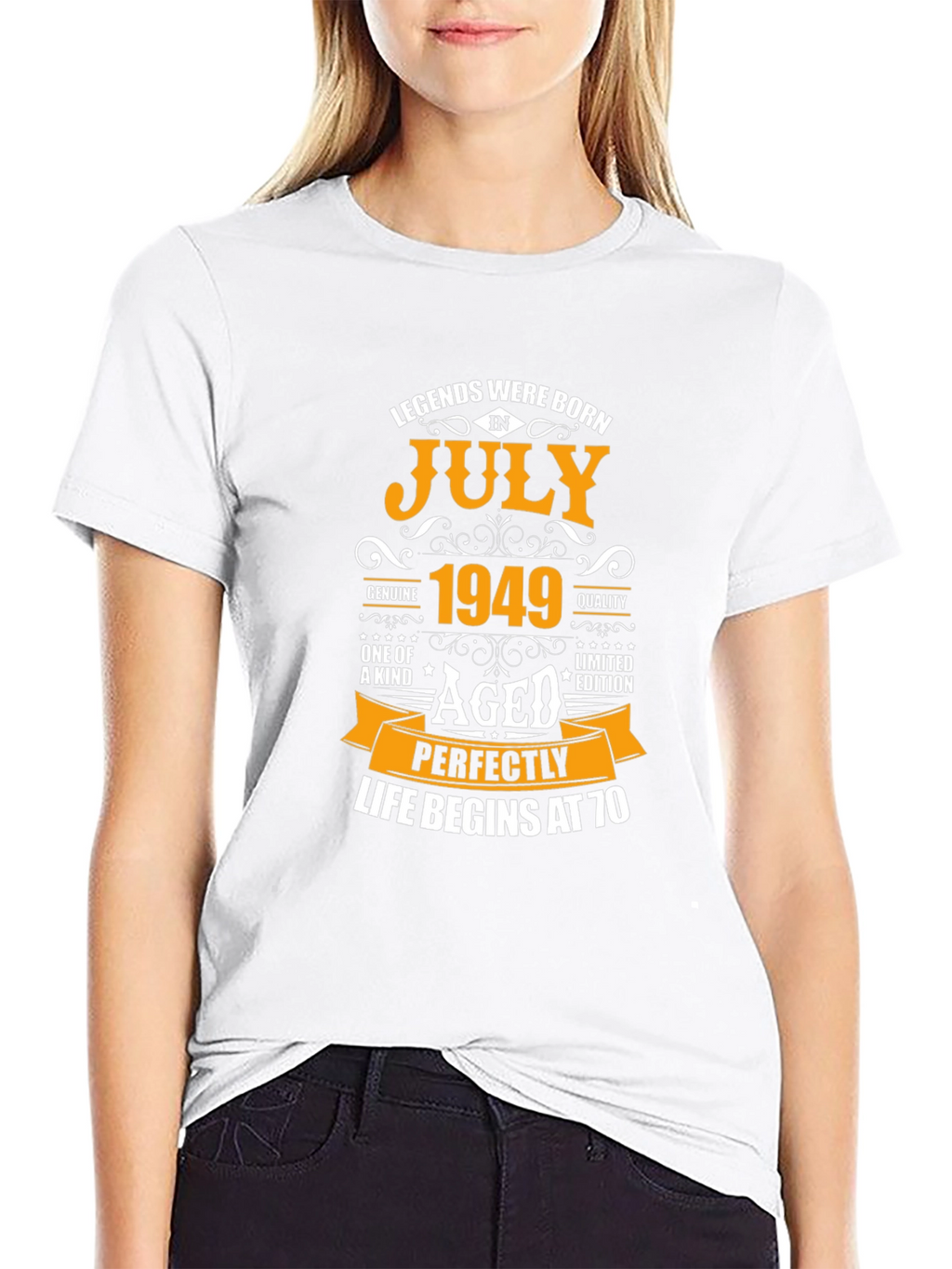 Legends Born in July 1949 Aged Perfectly T-Shirt