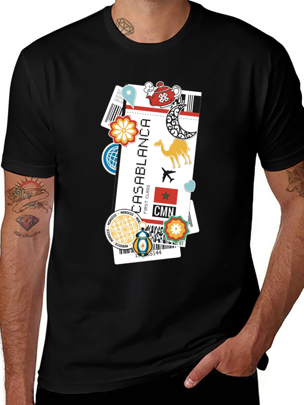 Casablanca Ticket T-Shirt