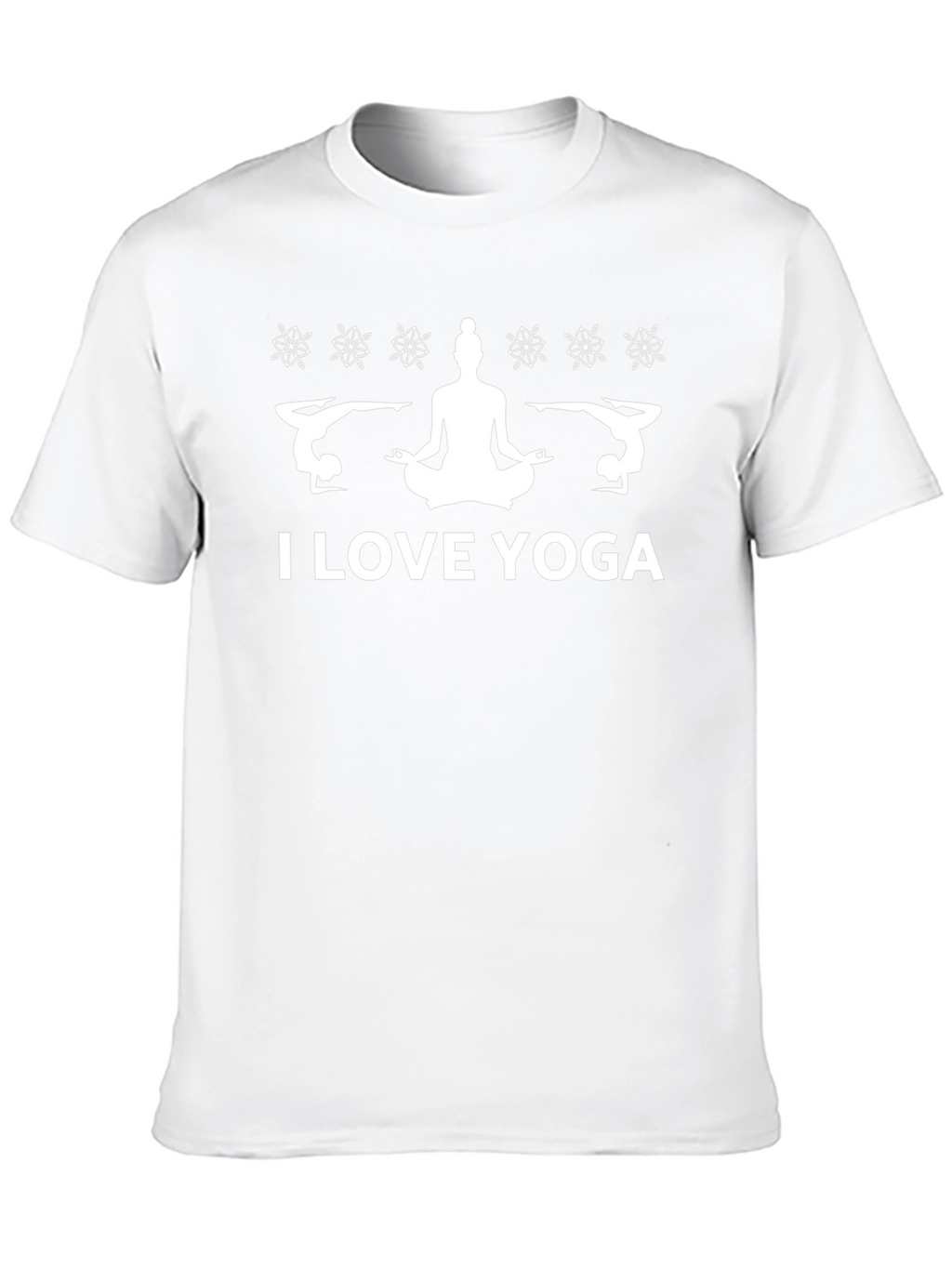 Yoga Lover Tee - Black Cotton Blend