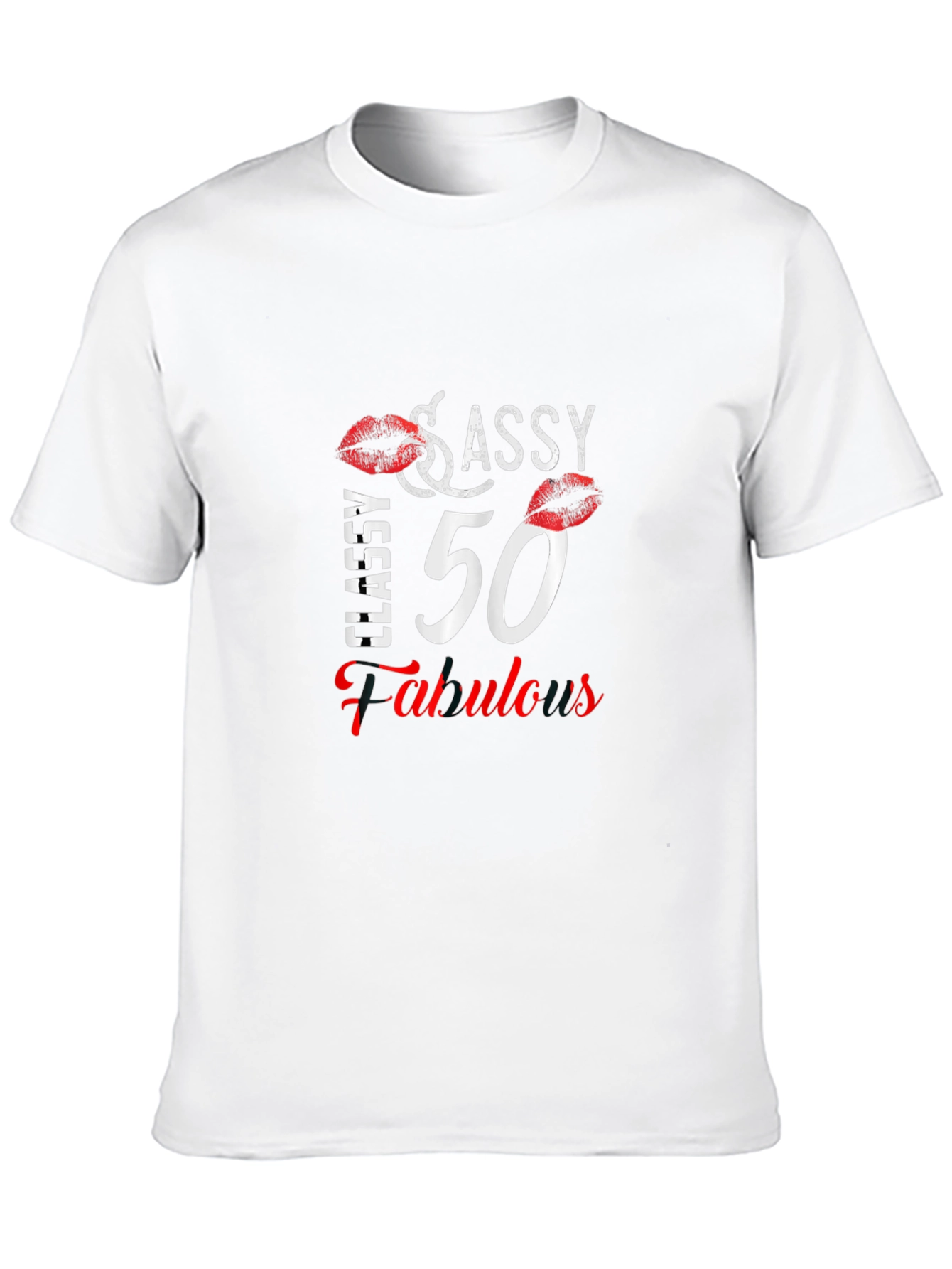 Sassy Classy Fabulous 50th Birthday T-Shirt