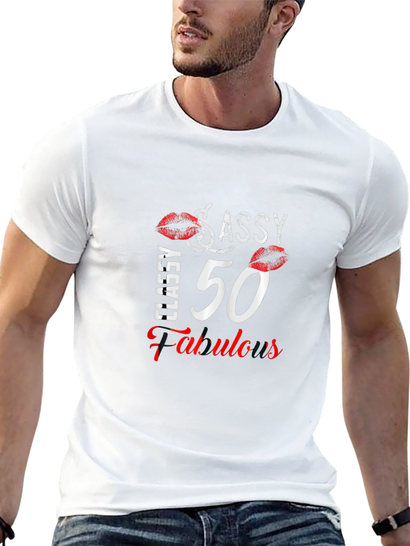 Sassy Classy Fabulous 50th Birthday T-Shirt