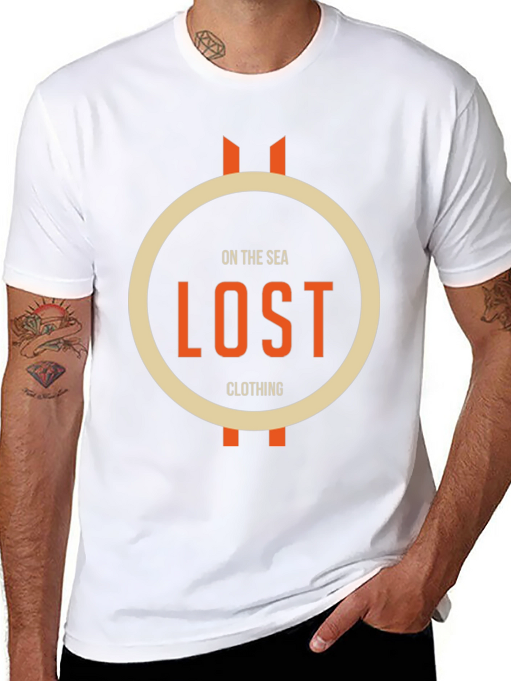 Lost Clothing On The Sea Tee