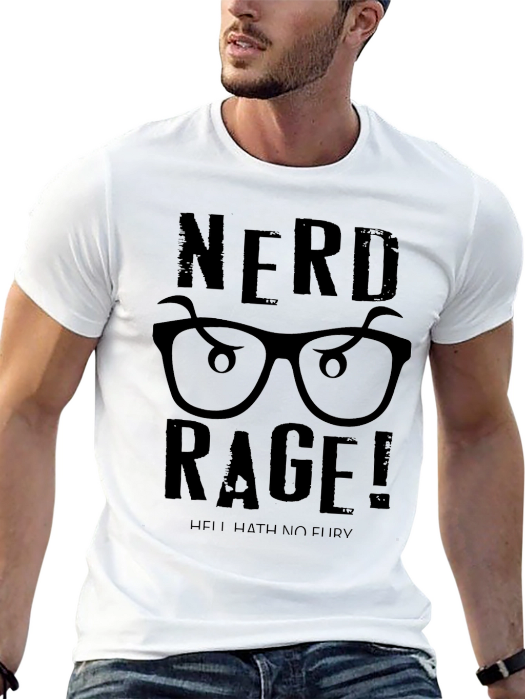 Nerd Rage T-Shirt - Funny Geeky Apparel