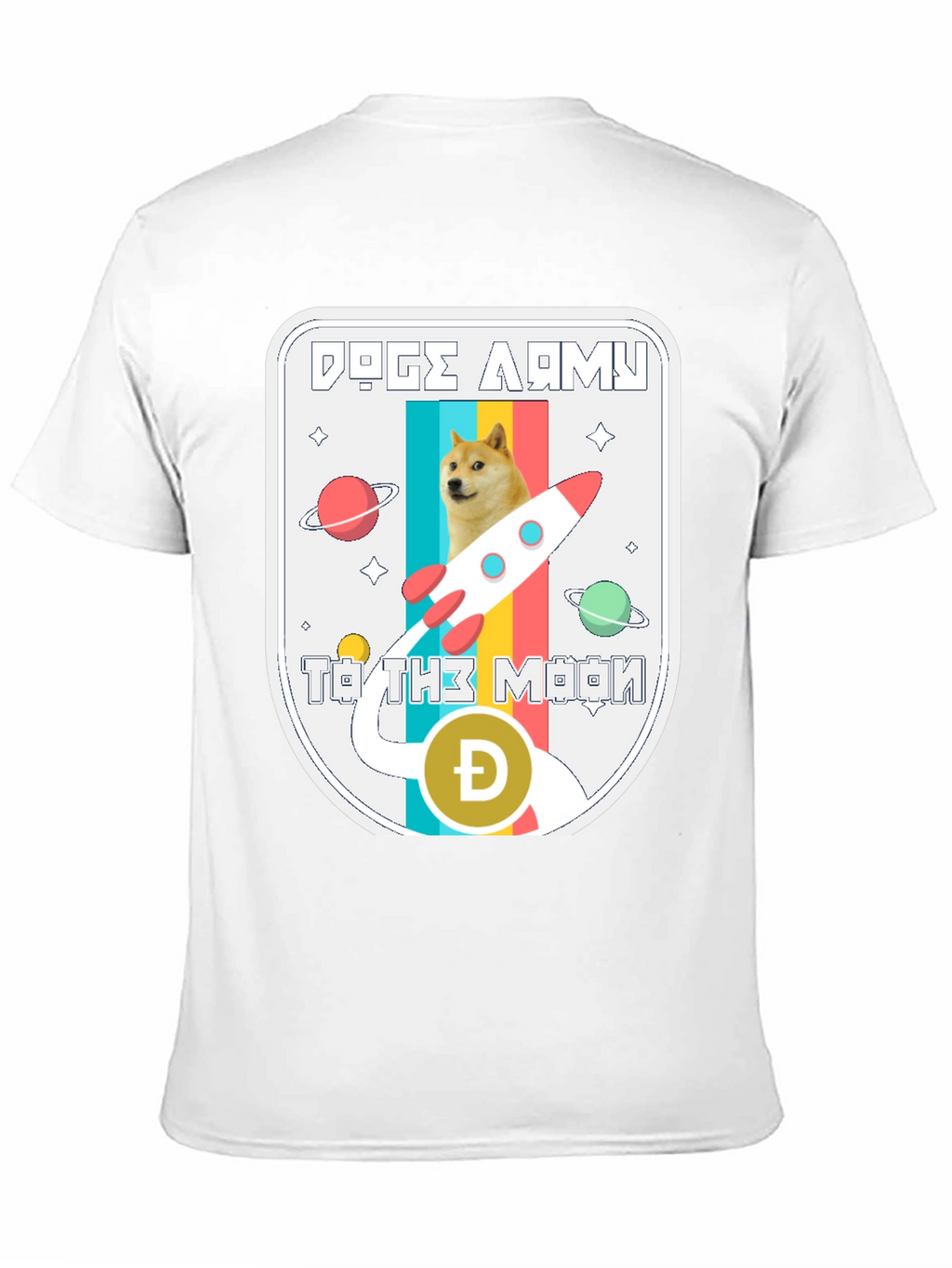 Doge Army To The Moon T-Shirt