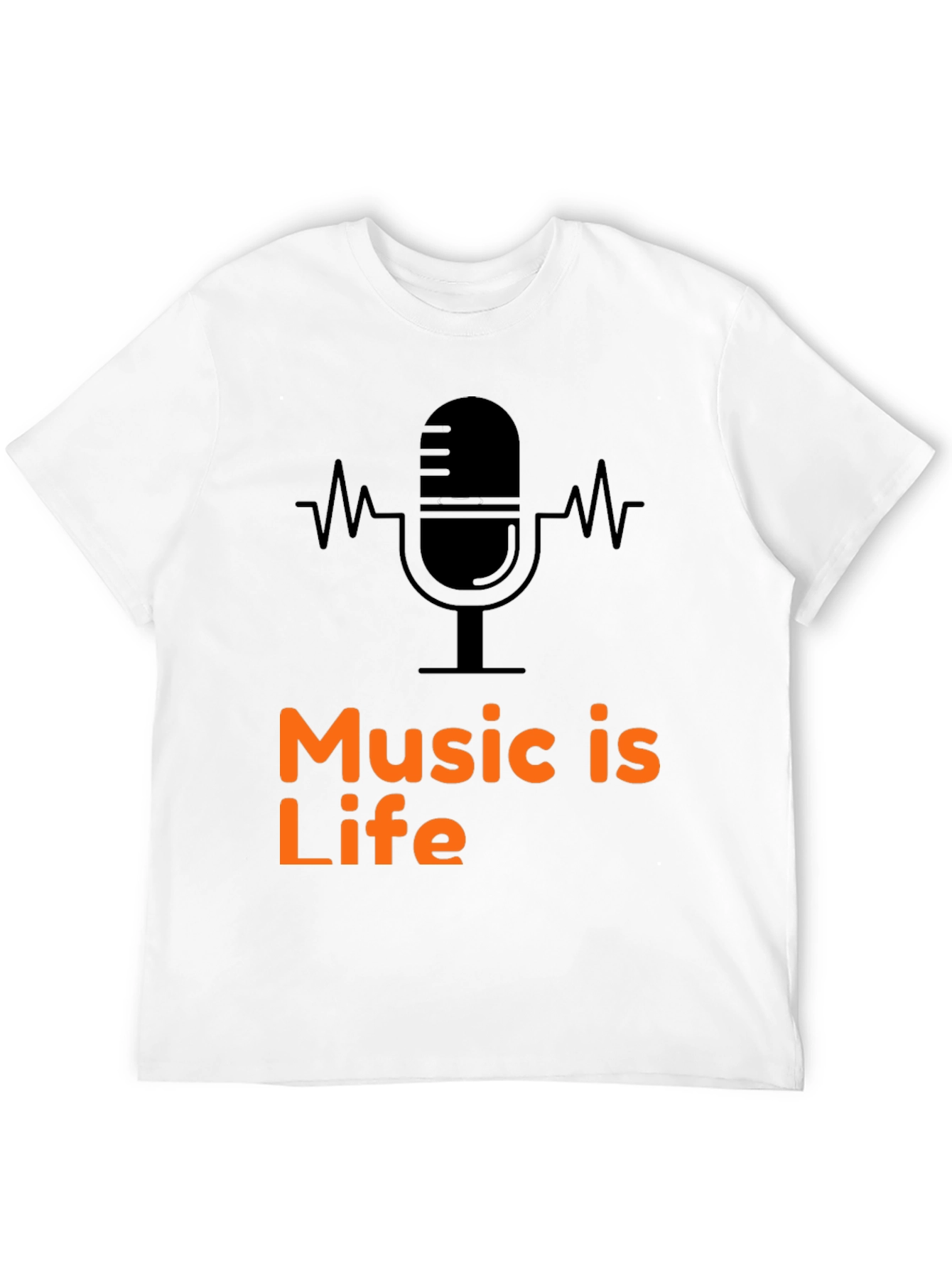 Music Is Life T-Shirt - Cool Graphic Tee