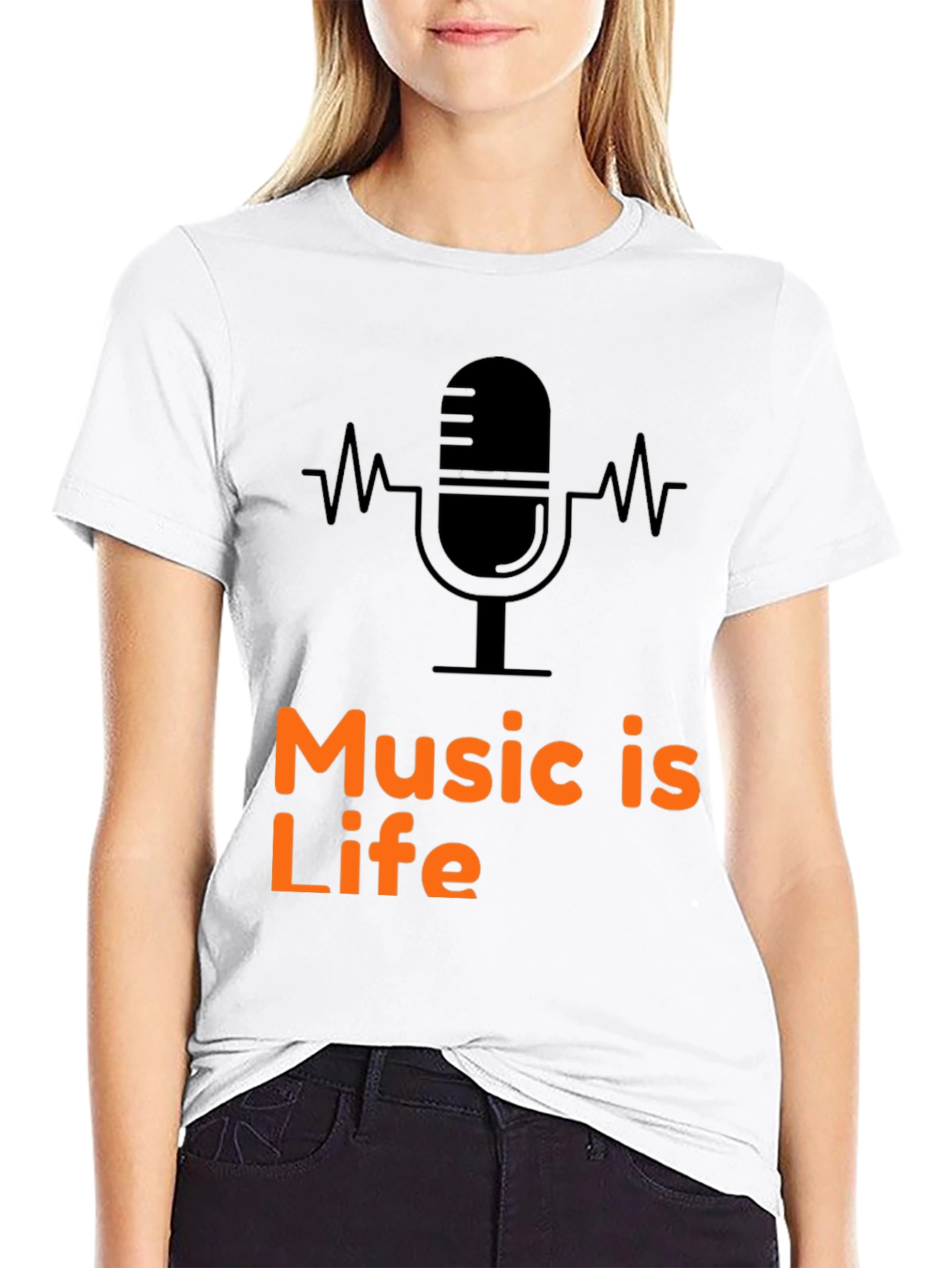 Music Is Life T-Shirt - Cool Graphic Tee