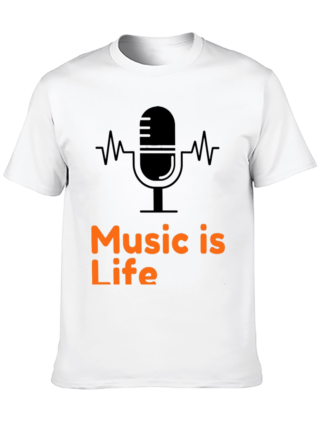 Music Is Life T-Shirt - Cool Graphic Tee