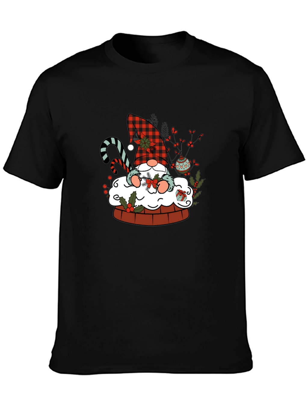 Festive Gnome Christmas T-Shirt