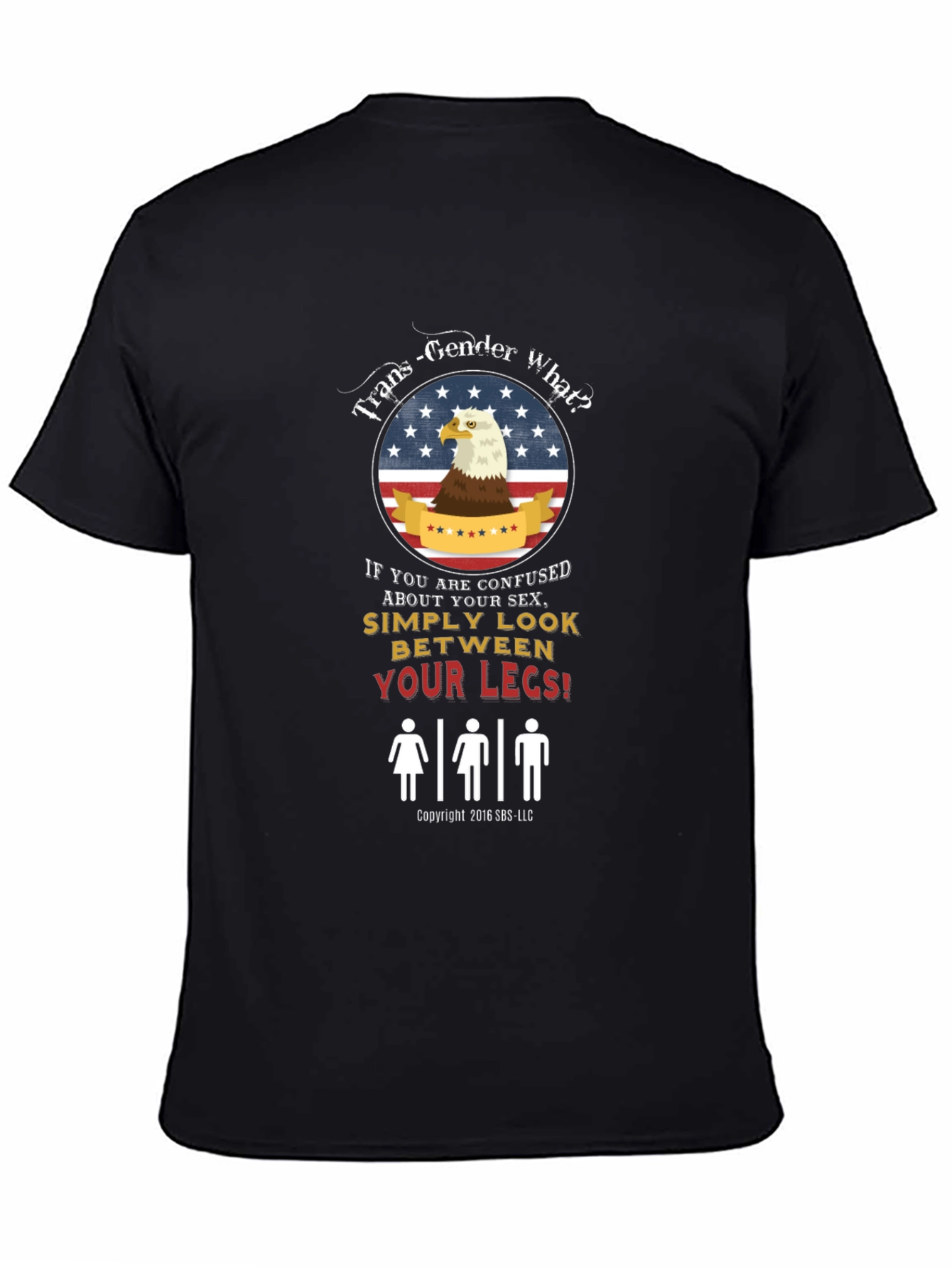 Controversial Humor T-Shirt: Trans-Gender What?