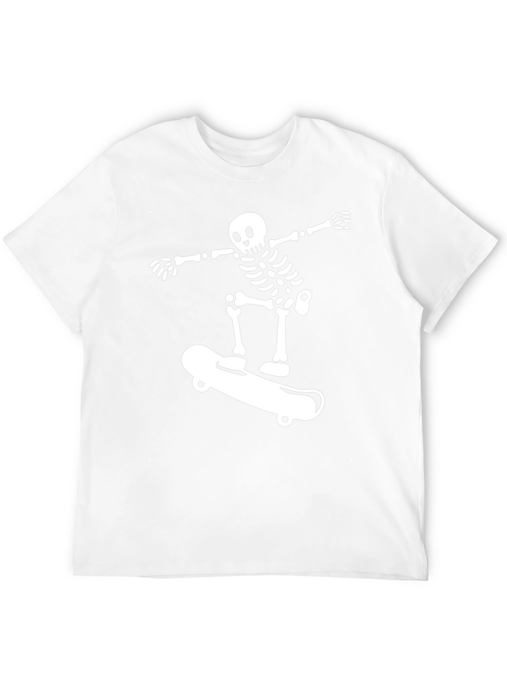 Skateboarding Skeleton Graphic Tee