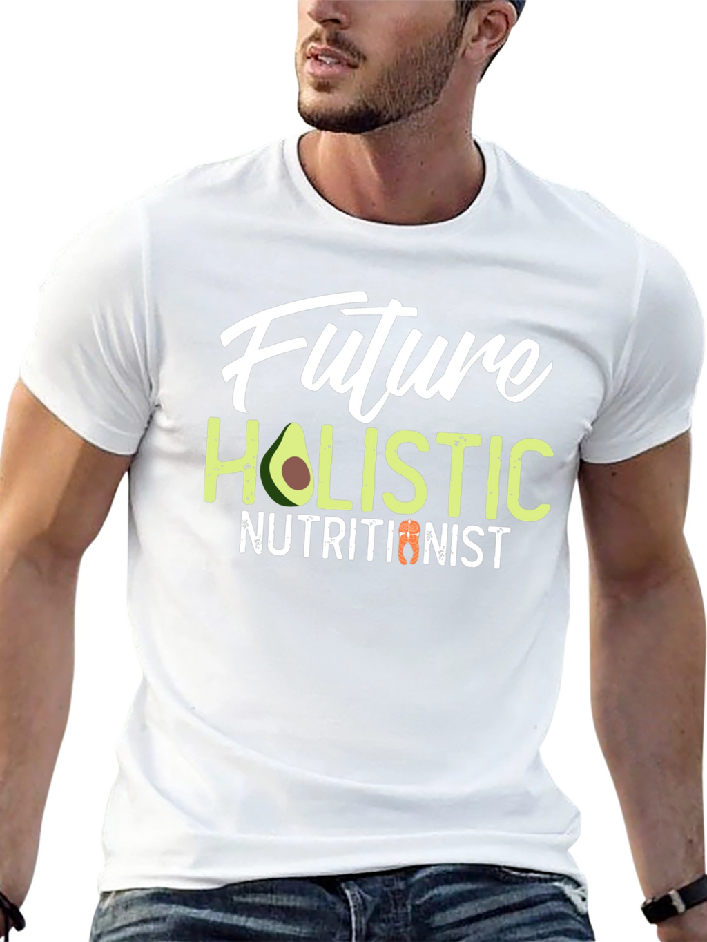 Future Holistic Nutritionist Black T-Shirt