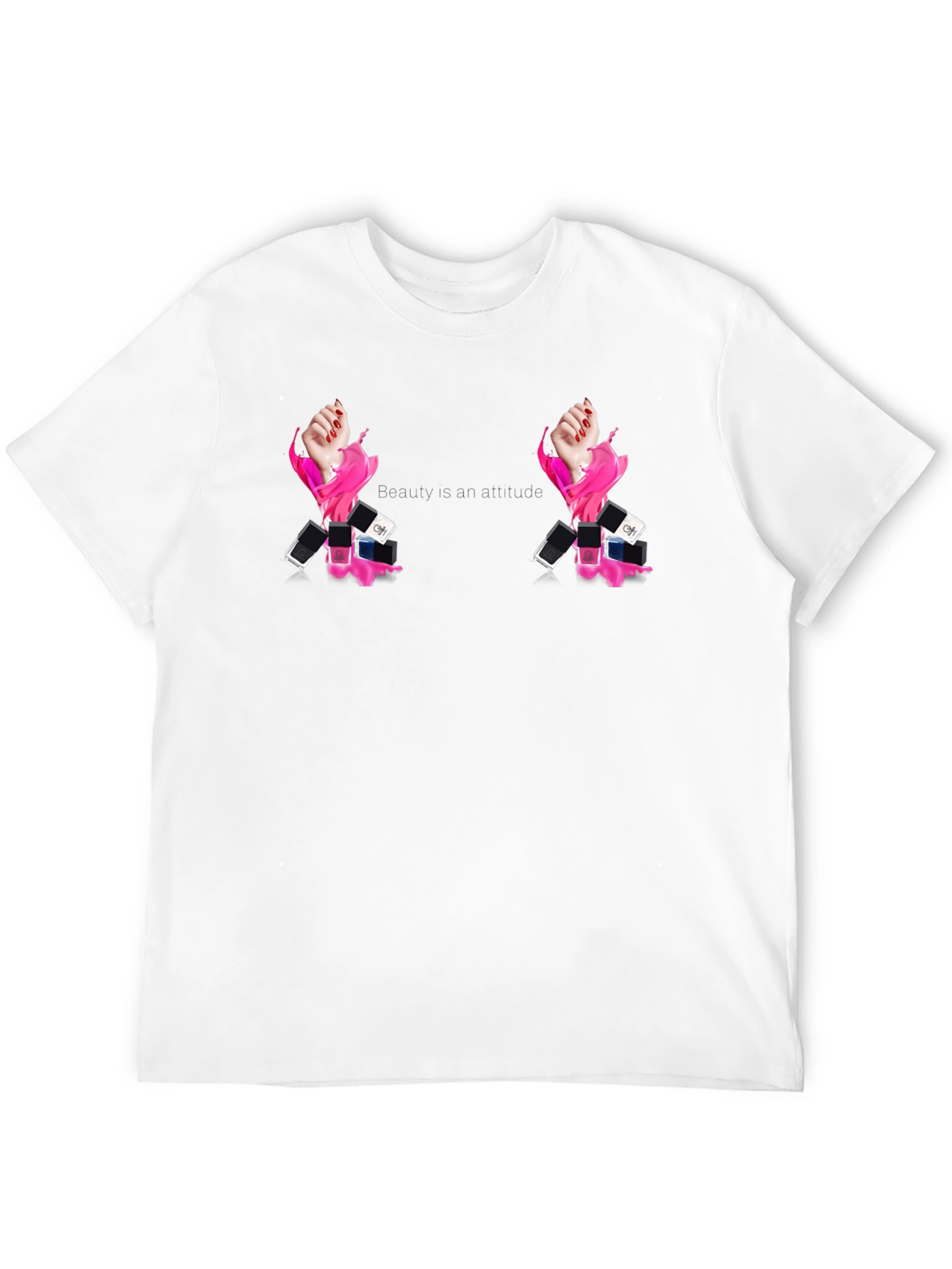 Beauty Attitude Black Graphic Tee