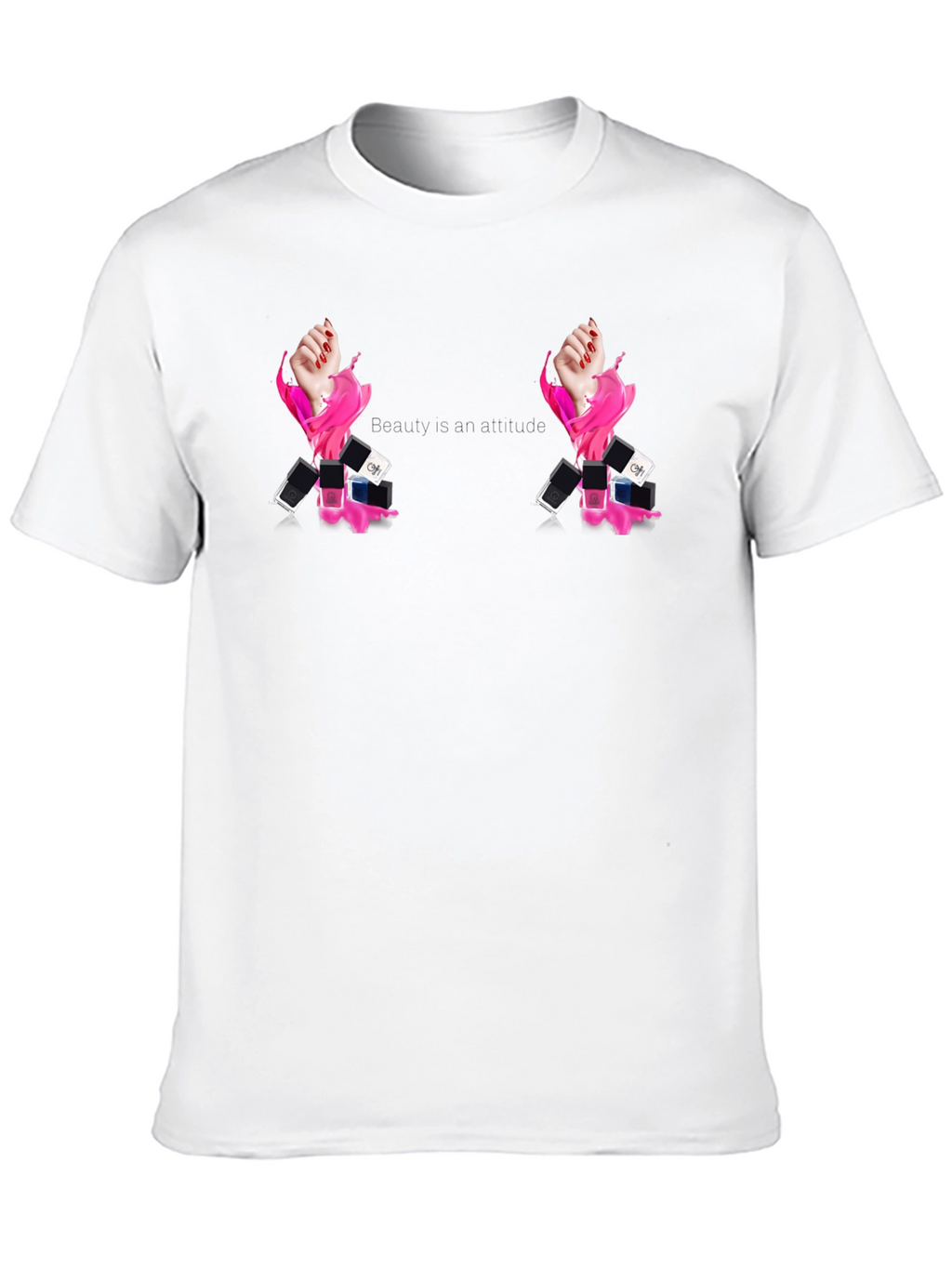 Beauty Attitude Black Graphic Tee