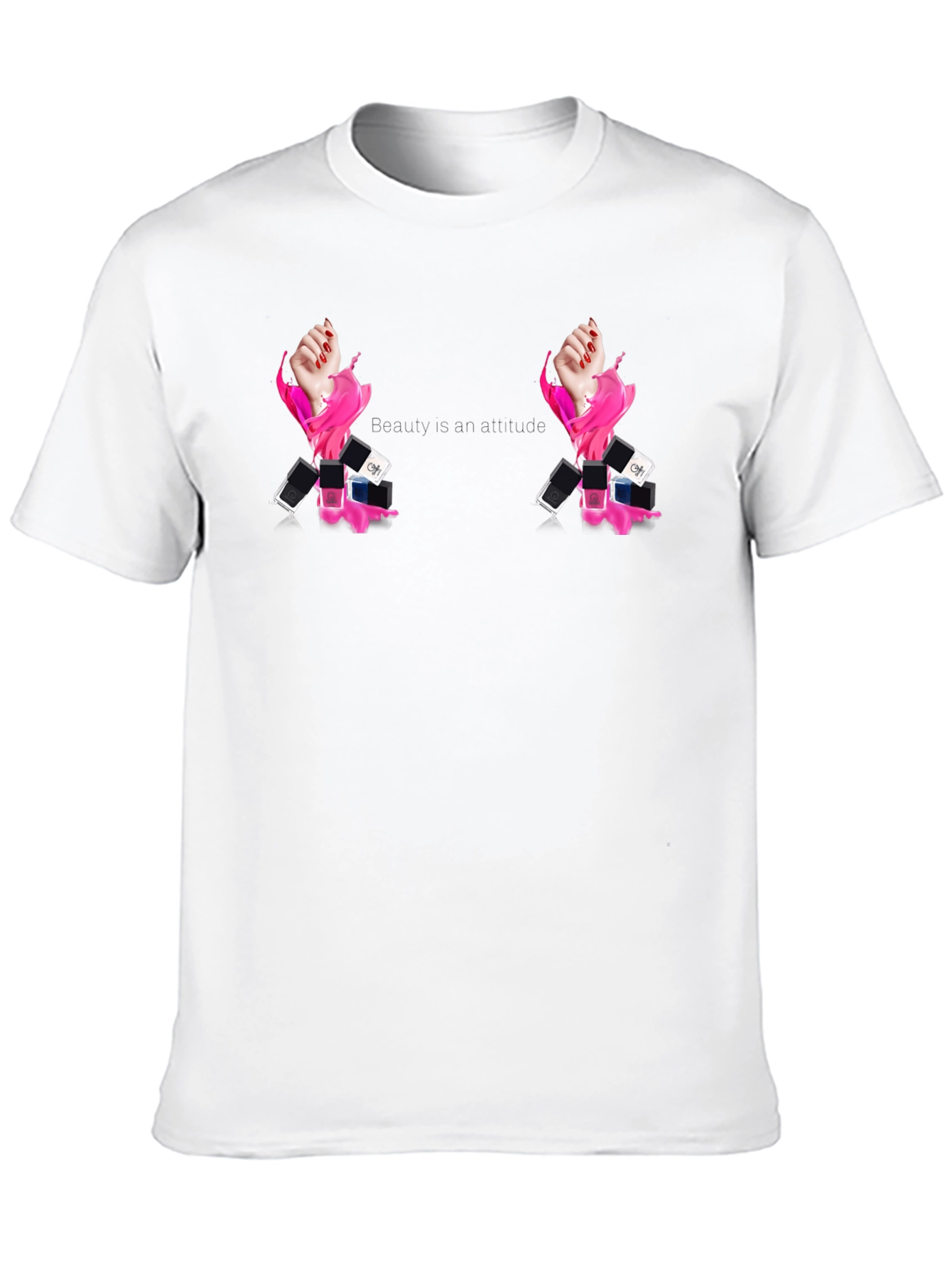 Beauty Attitude Black Graphic Tee