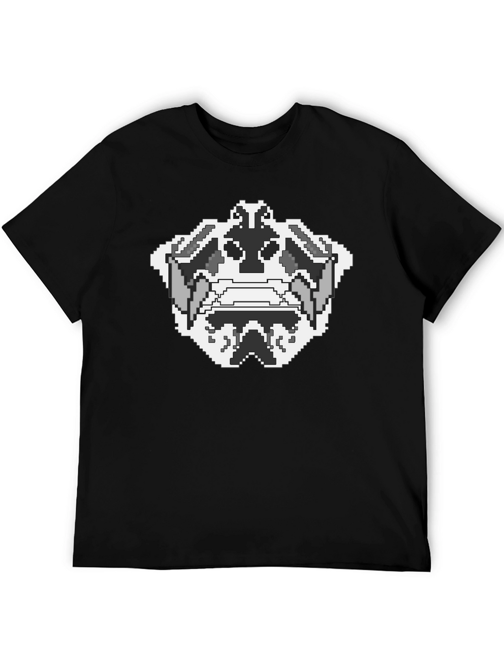 Pixel Art Rorschach T-Shirt - Cool Graphic Tee