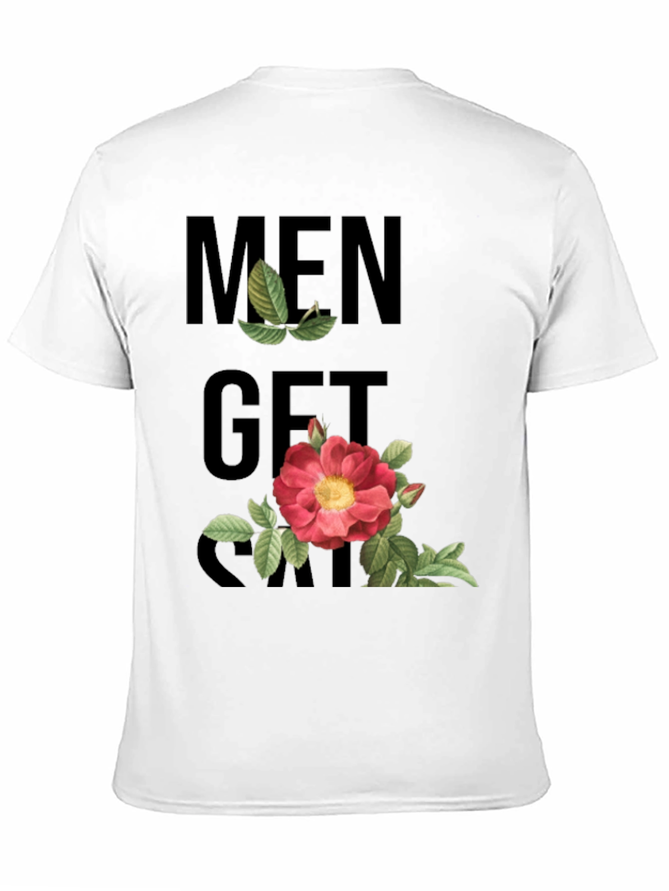 Men Get Gayer T-Shirt - Floral Graphic Tee