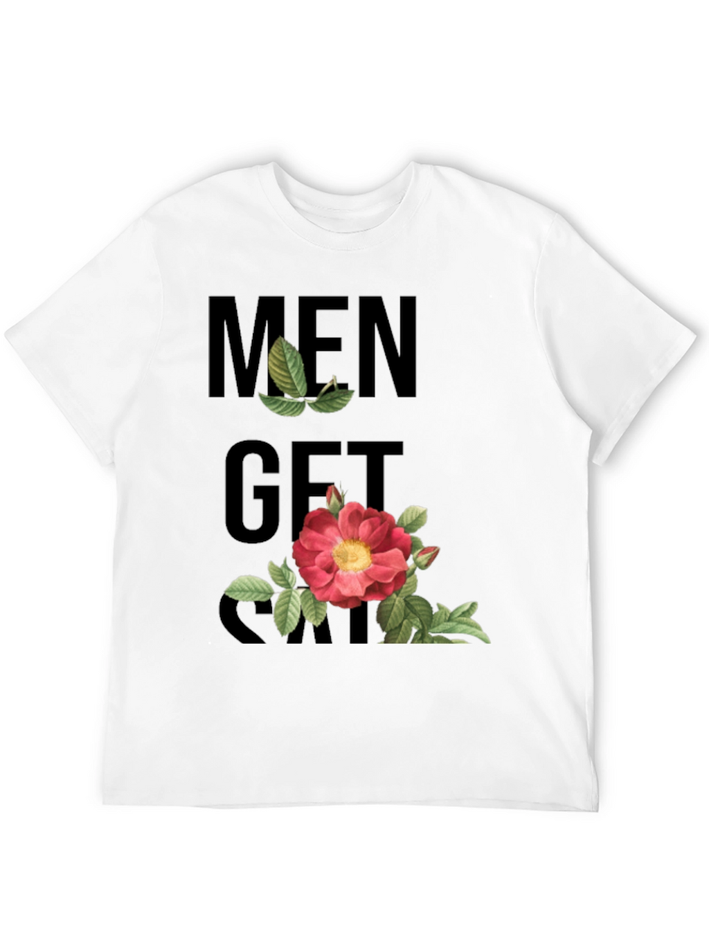 Men Get Gayer T-Shirt - Floral Graphic Tee