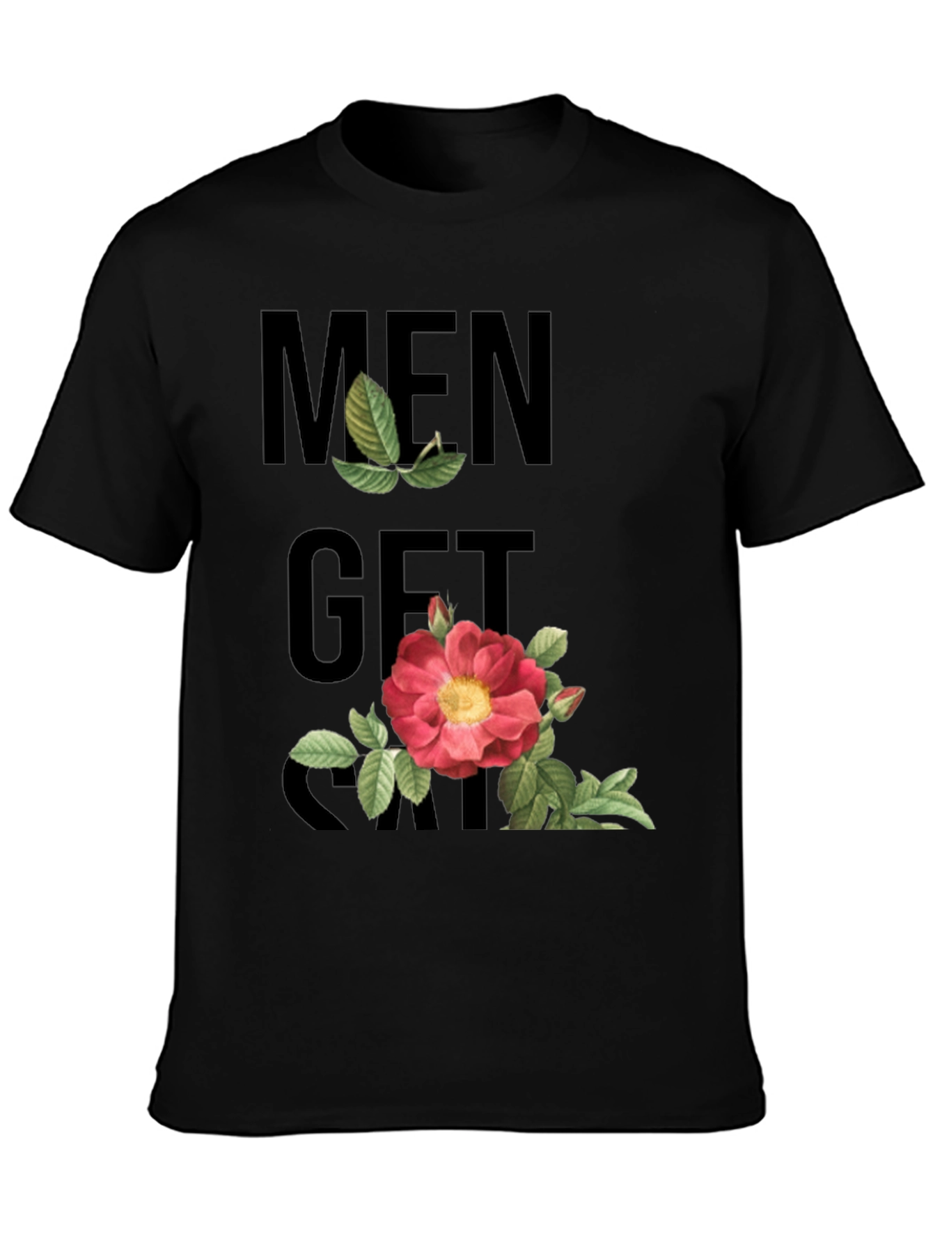 Men Get Gayer T-Shirt - Floral Graphic Tee