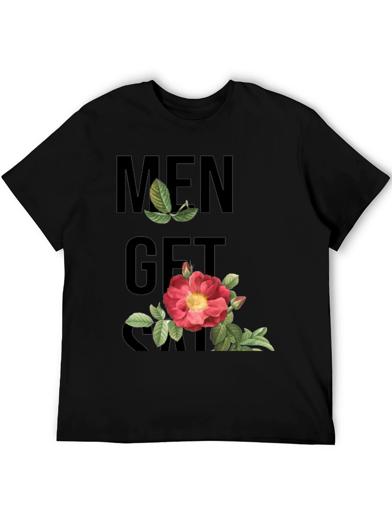Men Get Gayer T-Shirt - Floral Graphic Tee