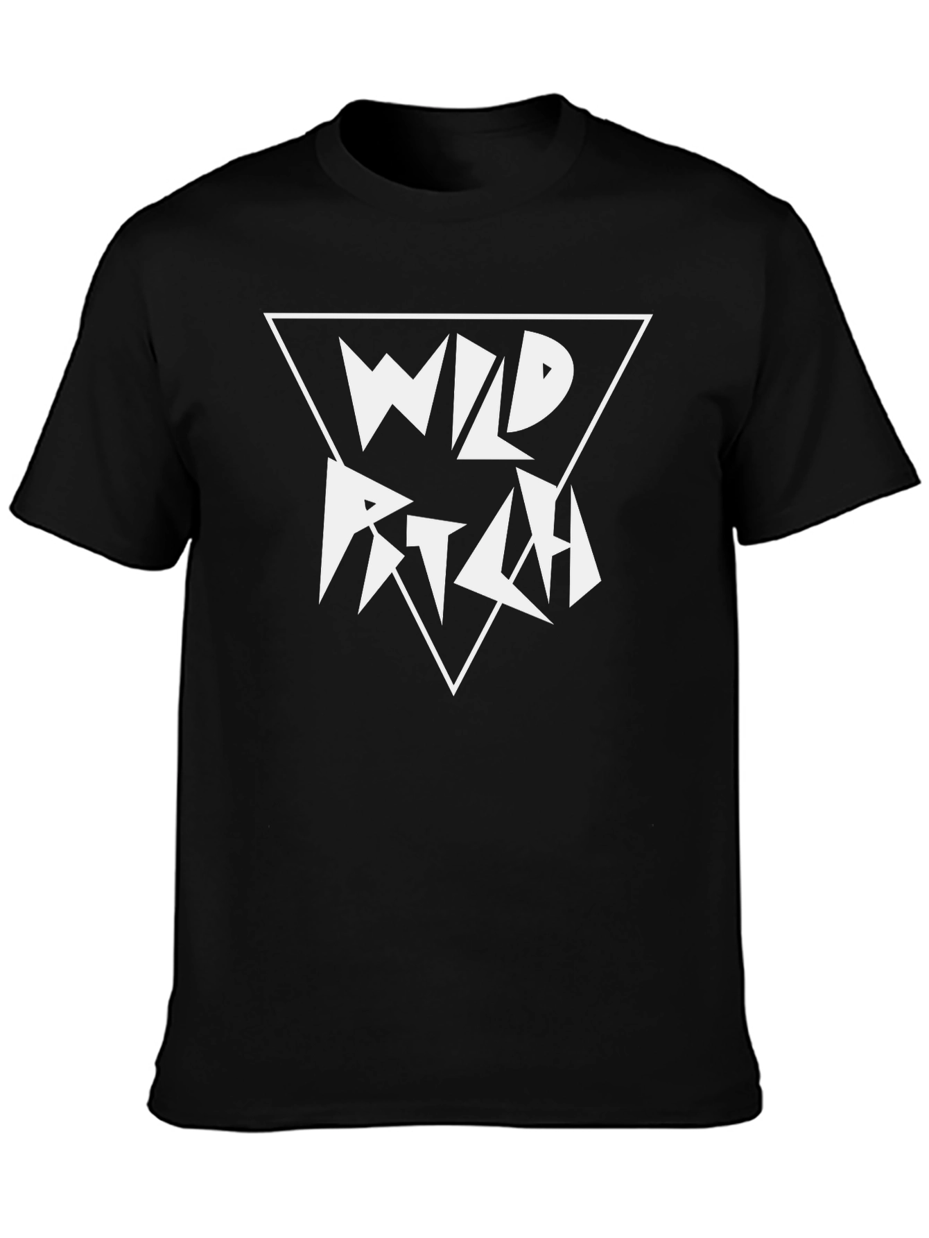 Wild Pitch Black T-Shirt - Graphic Tee