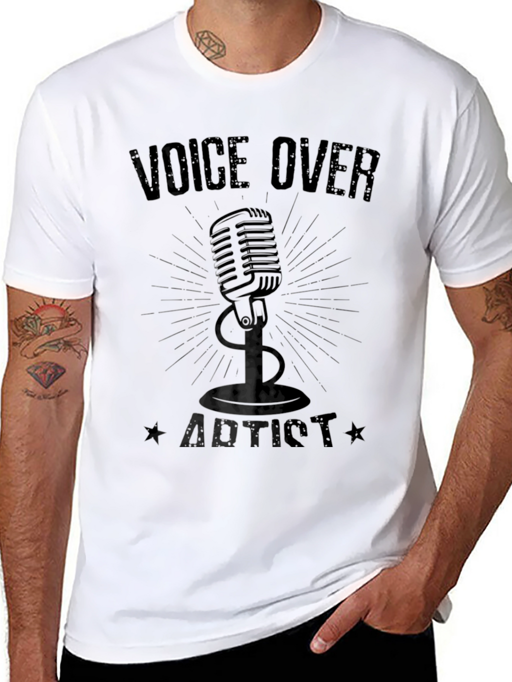 Voice Over Artist Graphic Tee