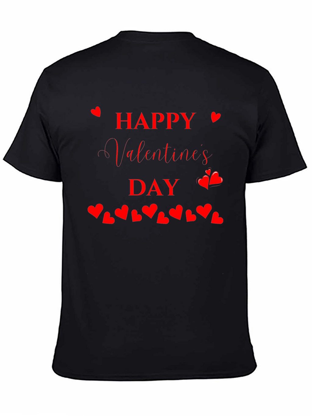 Happy Valentines Day T-Shirt - Heart Design