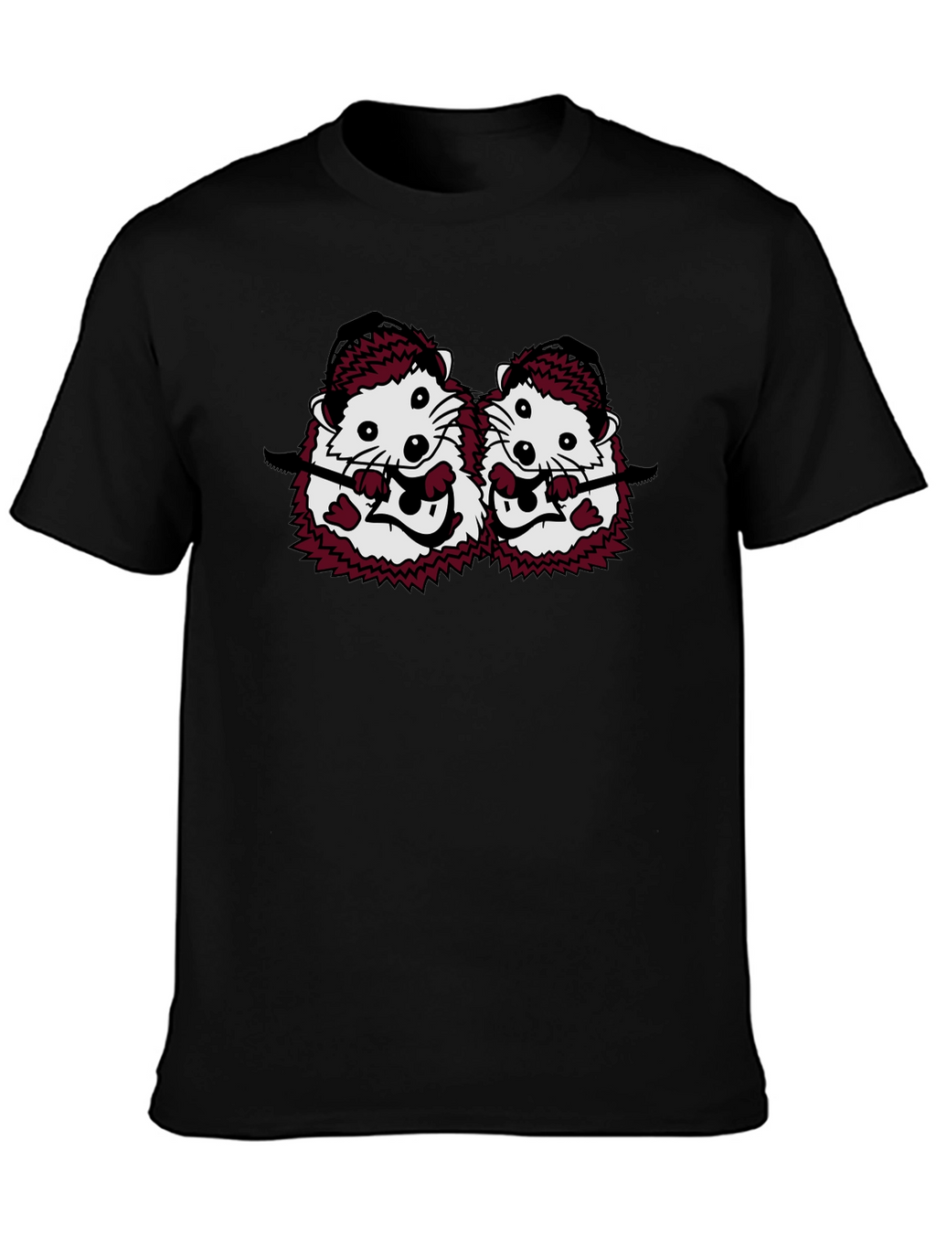 Whimsical Hedgehog Band T-Shirt
