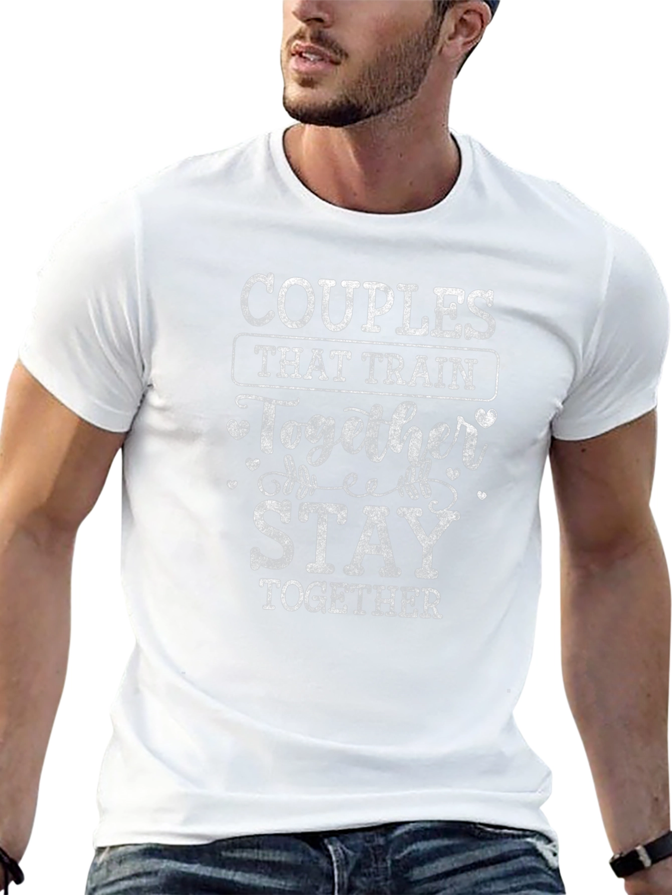 Couples Who Train Together Stay Together T-Shirt