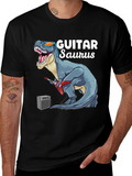 GuitarSaurus T-Shirt: Rock n Roll Dino Style!