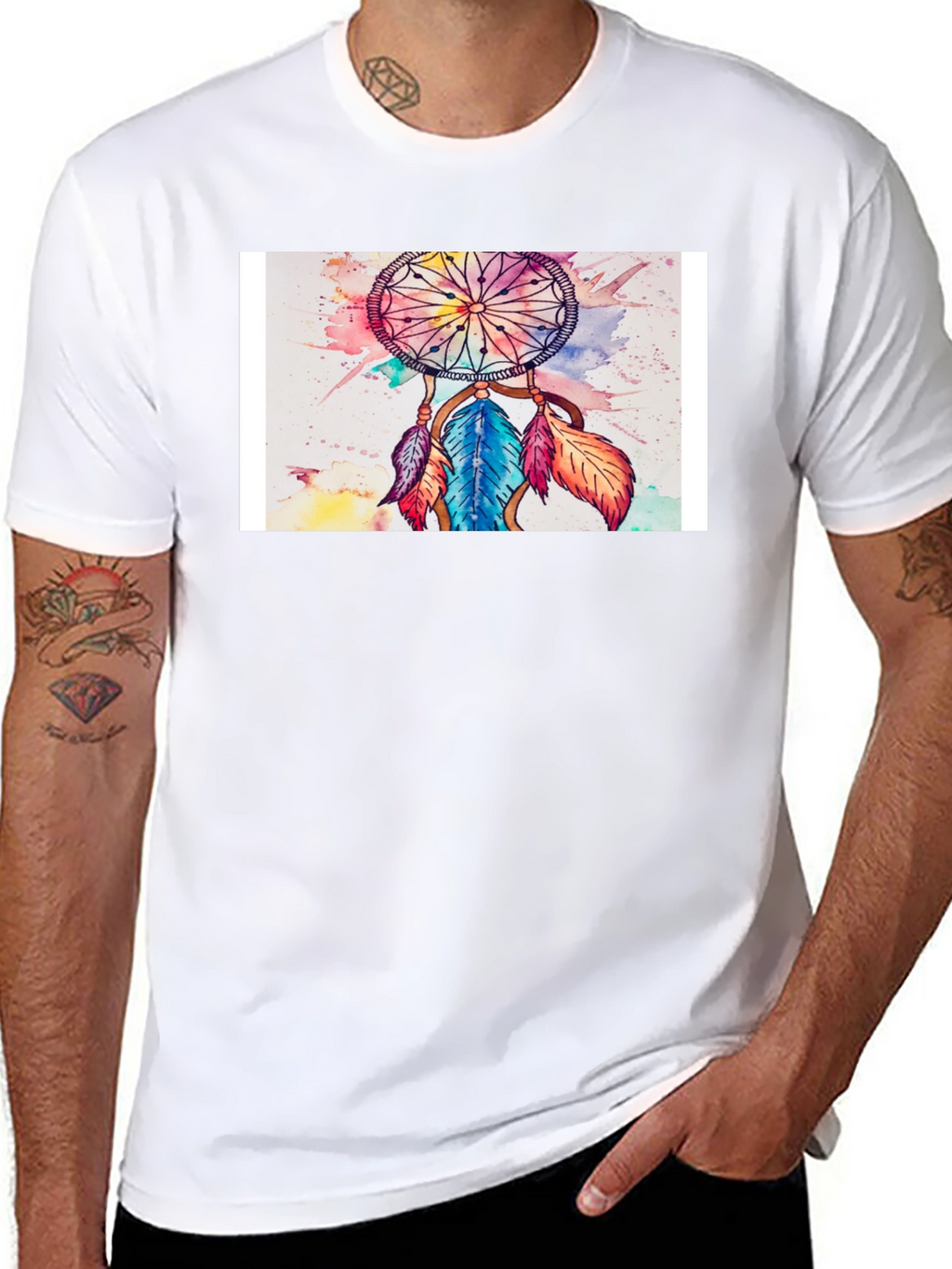 Dreamcatcher Graphic Tee - Stylish Cotton Comfort