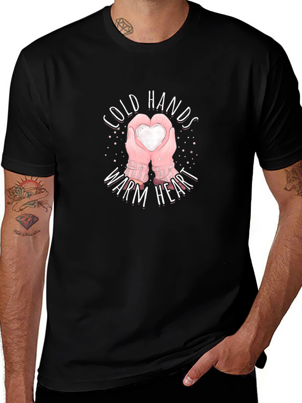 Cold Hands Warm Heart Graphic T-Shirt