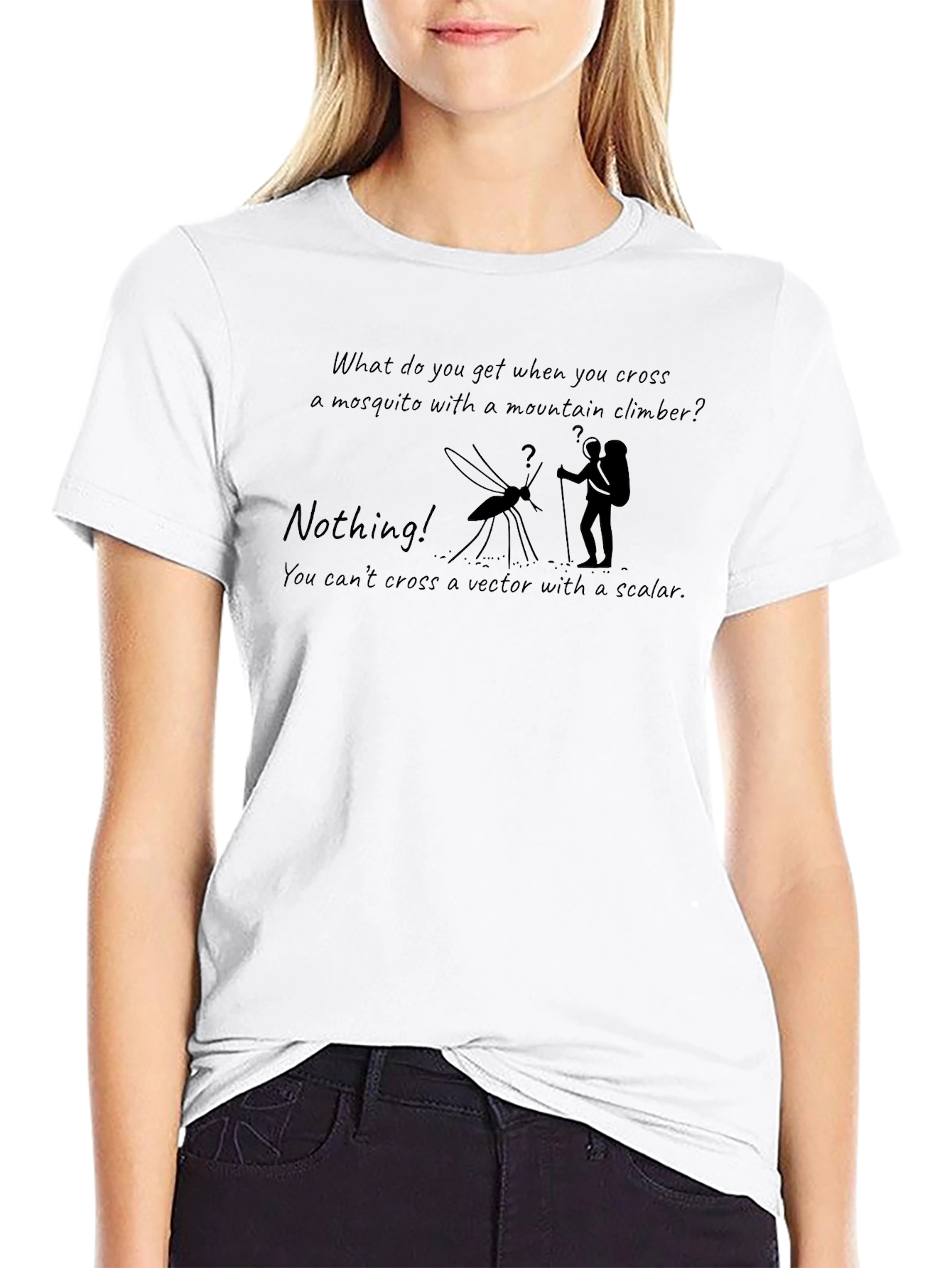 Funny Mosquito Mountain Climber T-Shirt