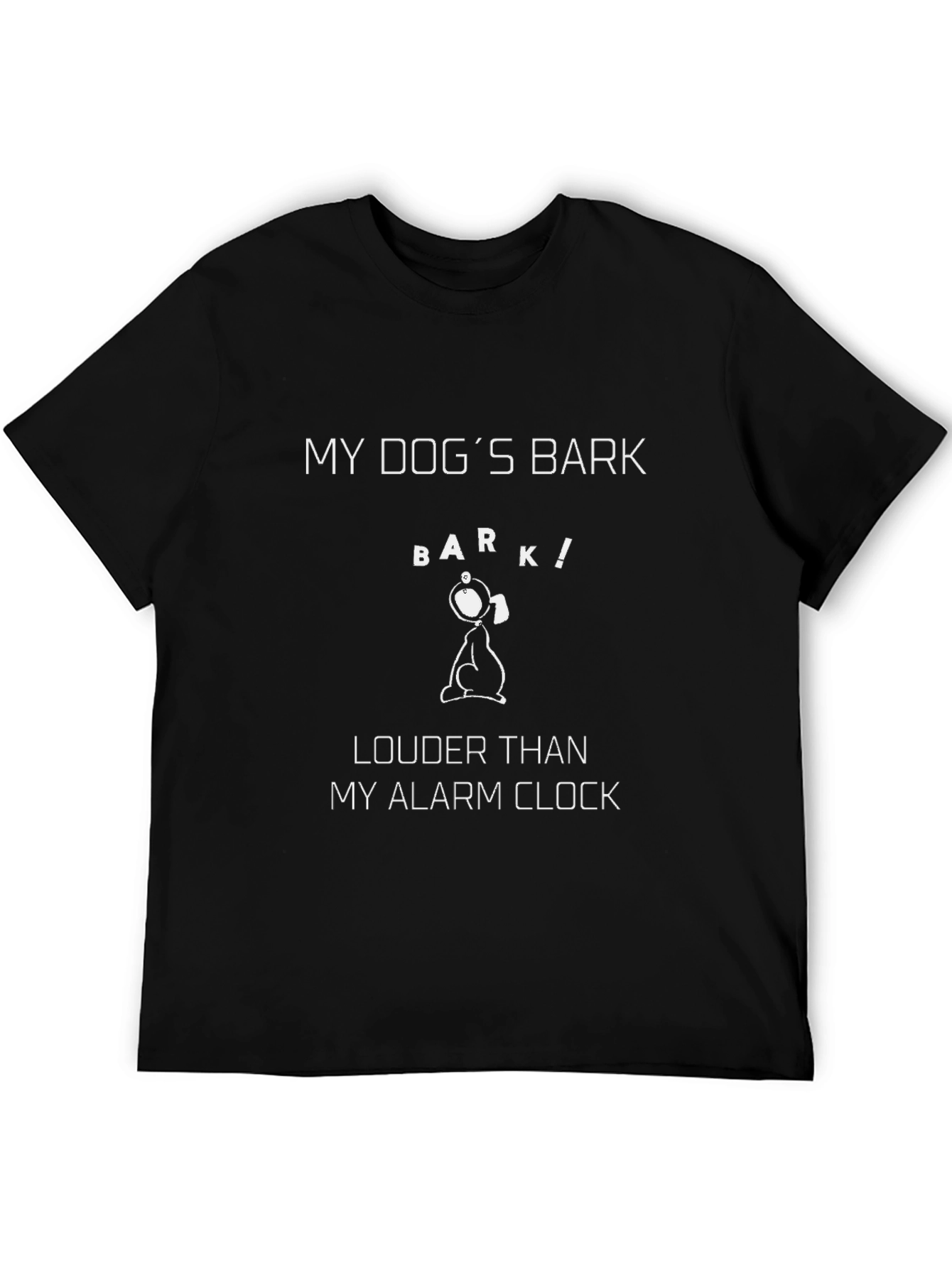 Dog Bark Alarm Clock T-Shirt