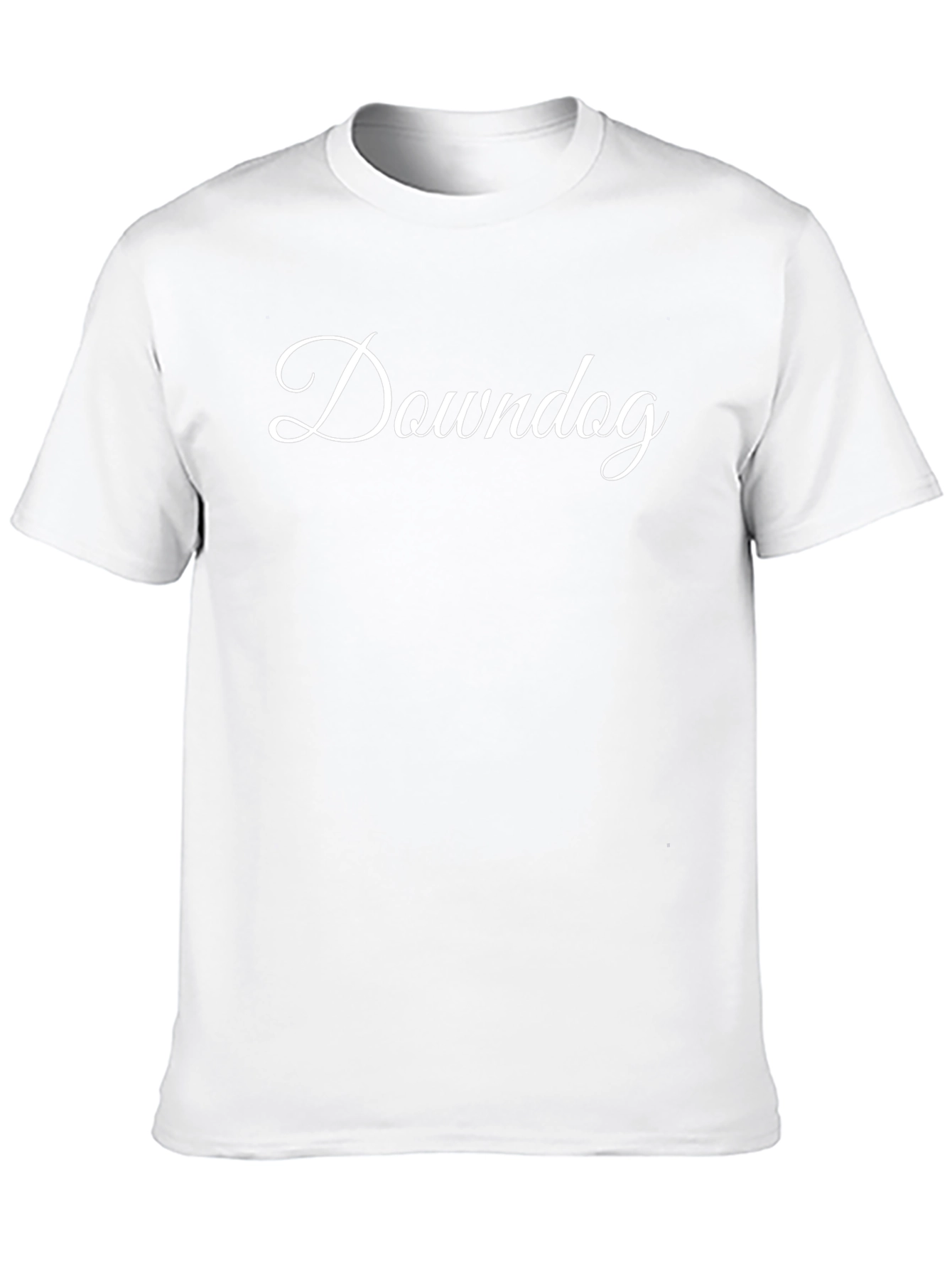 Down Dog Black Tee - Yoga Lovers T-Shirt