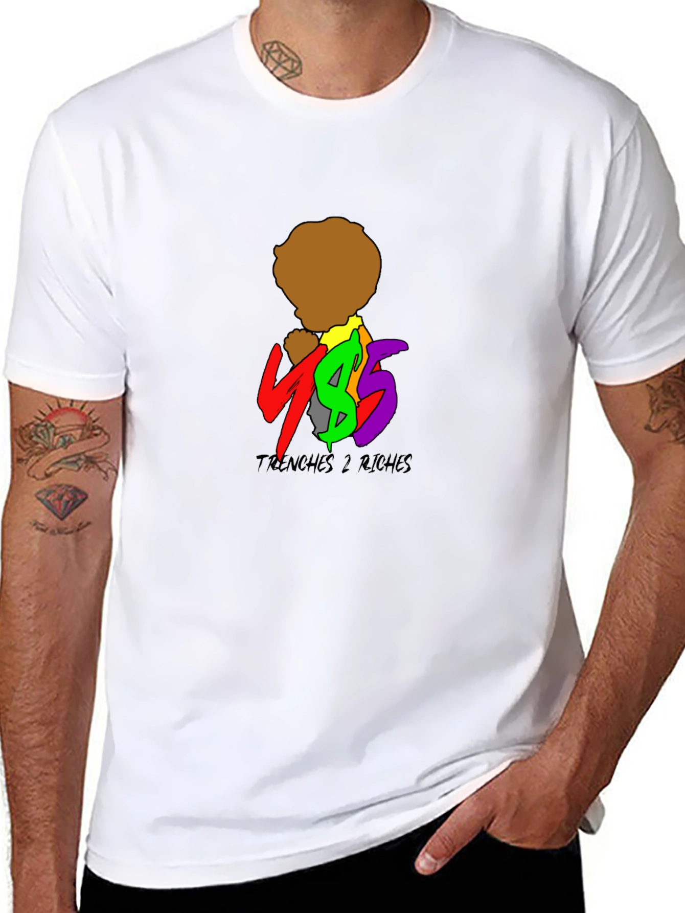 Trenches 2 Riches Graphic T-Shirt