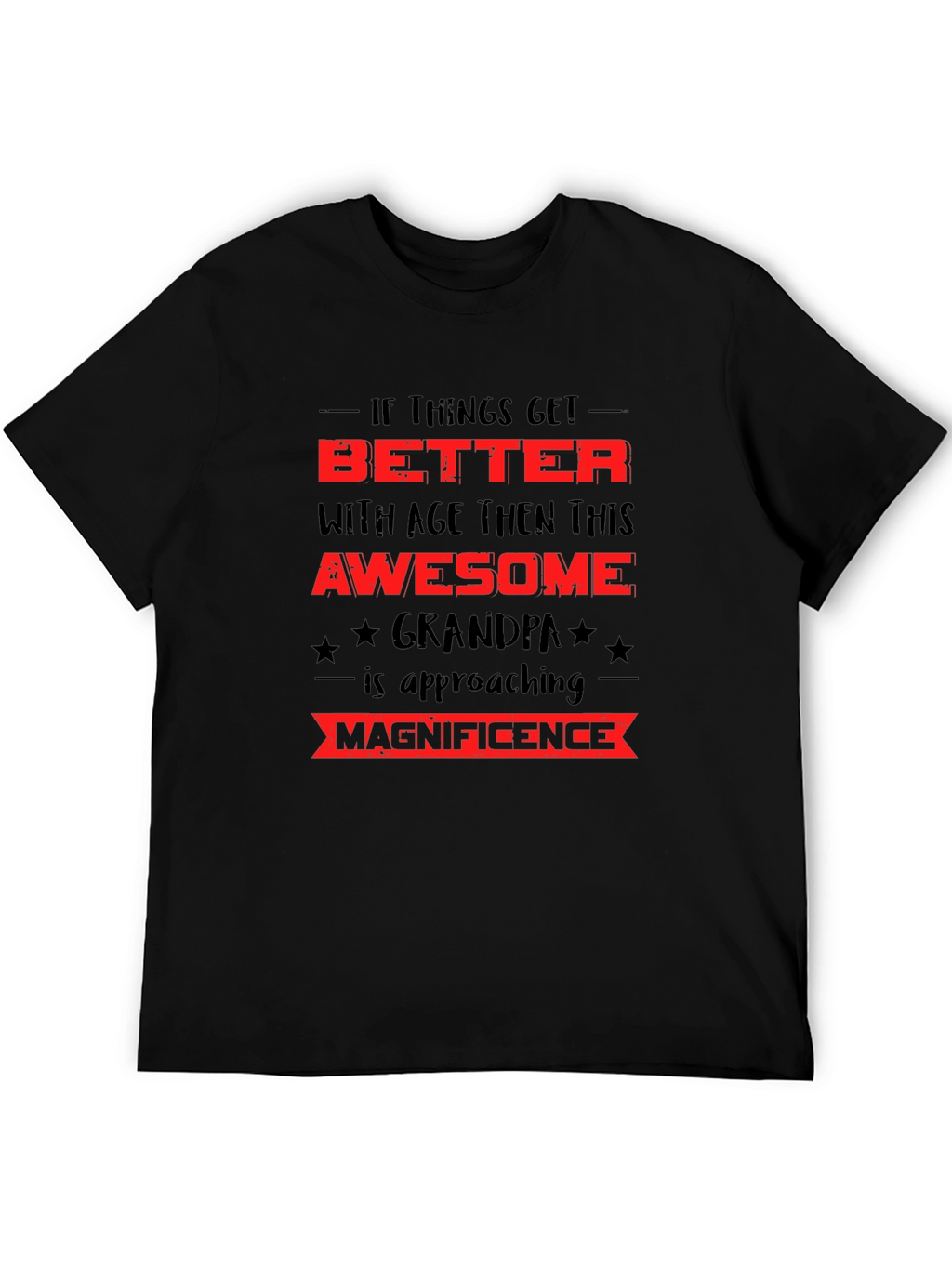 Awesome Grandpa T-Shirt - Better With Age