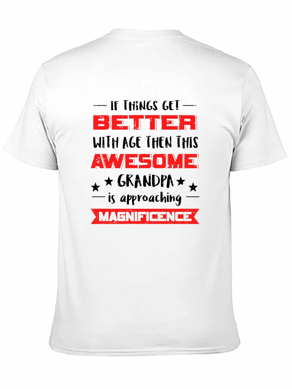 Awesome Grandpa T-Shirt - Better With Age