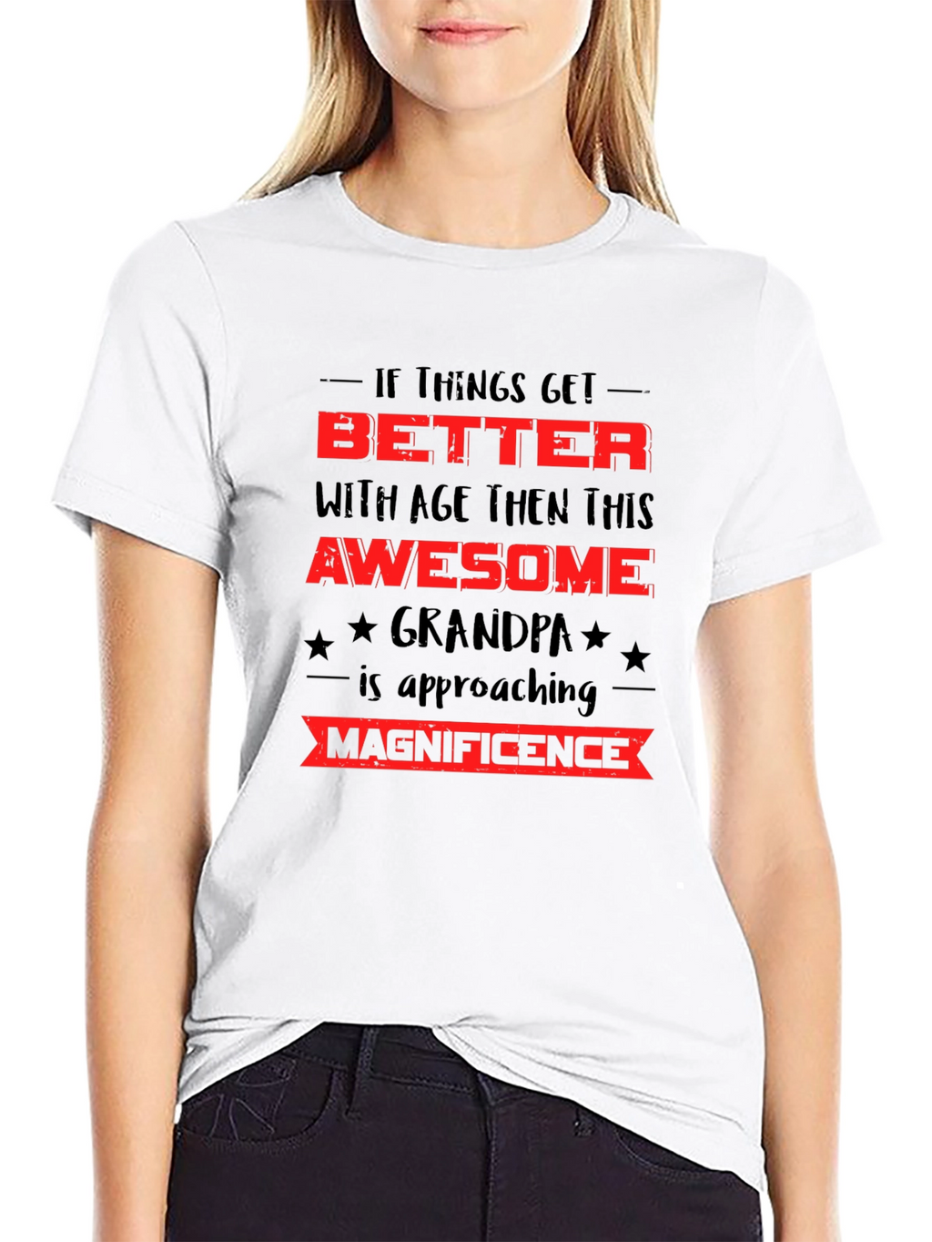 Awesome Grandpa T-Shirt - Better With Age