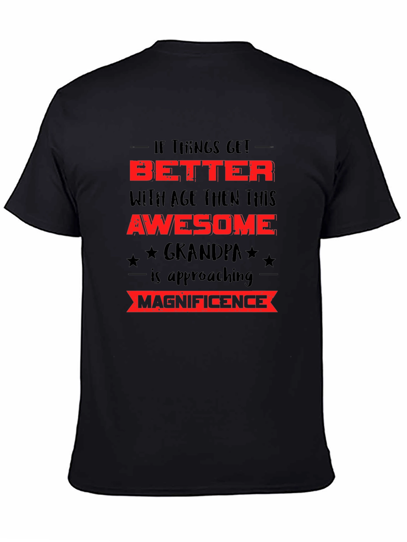 Awesome Grandpa T-Shirt - Better With Age