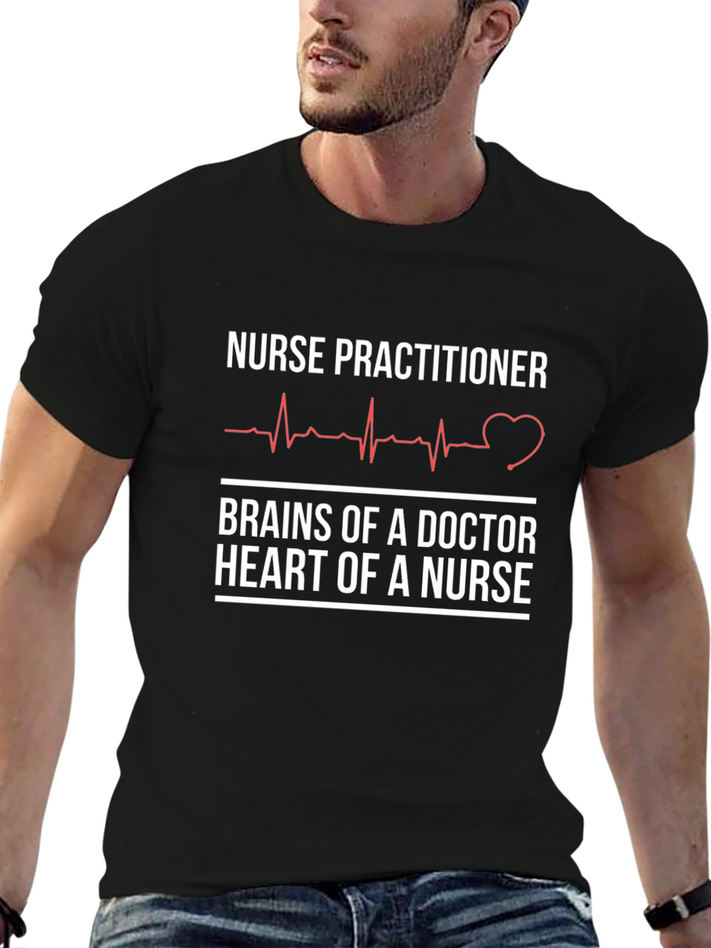 Nurse Practitioner Doctor Heart T-Shirt