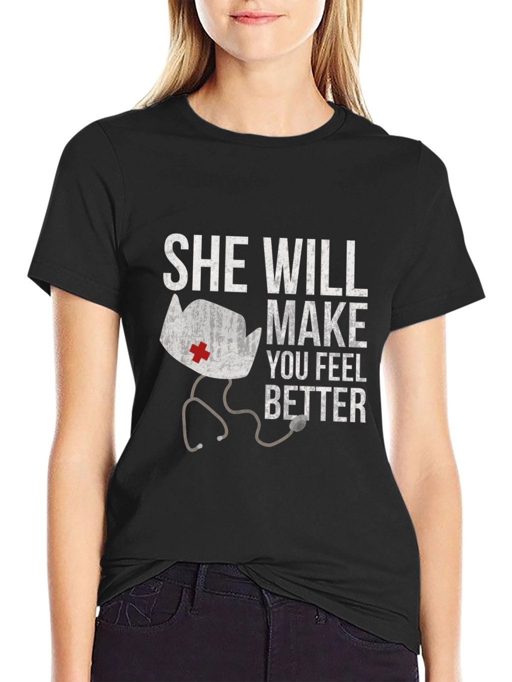She Will Make You Feel Better Graphic T-Shirt