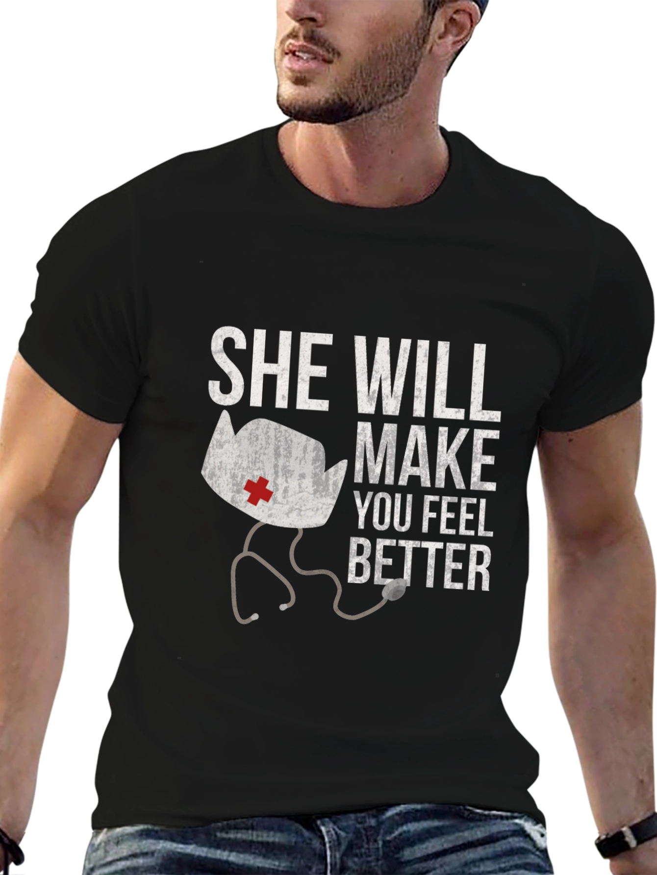 She Will Make You Feel Better Graphic T-Shirt