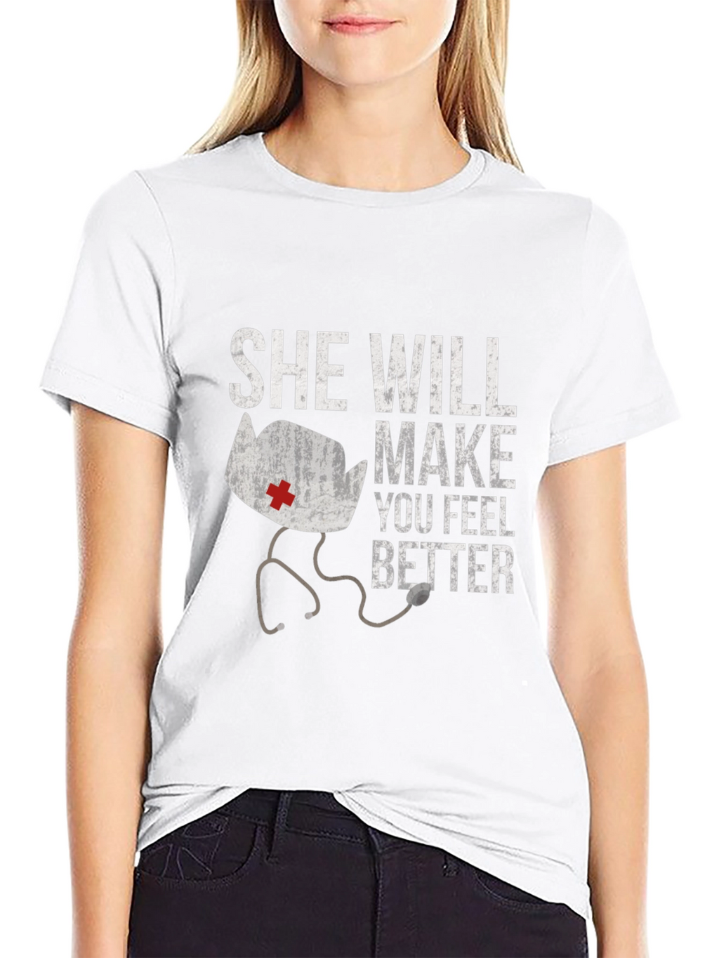 She Will Make You Feel Better Graphic T-Shirt