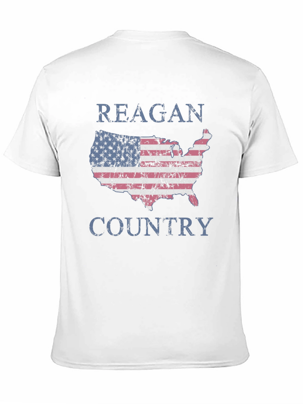 Reagan Country USA Flag Graphic T-Shirt