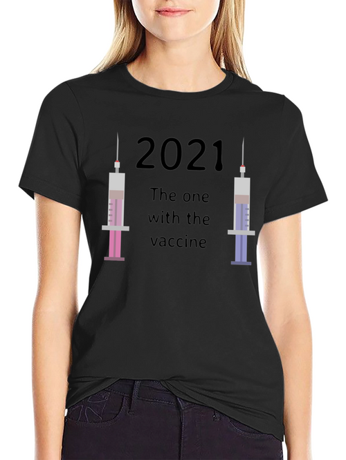2021 Vaccine Graphic T-Shirt - Unisex Fit