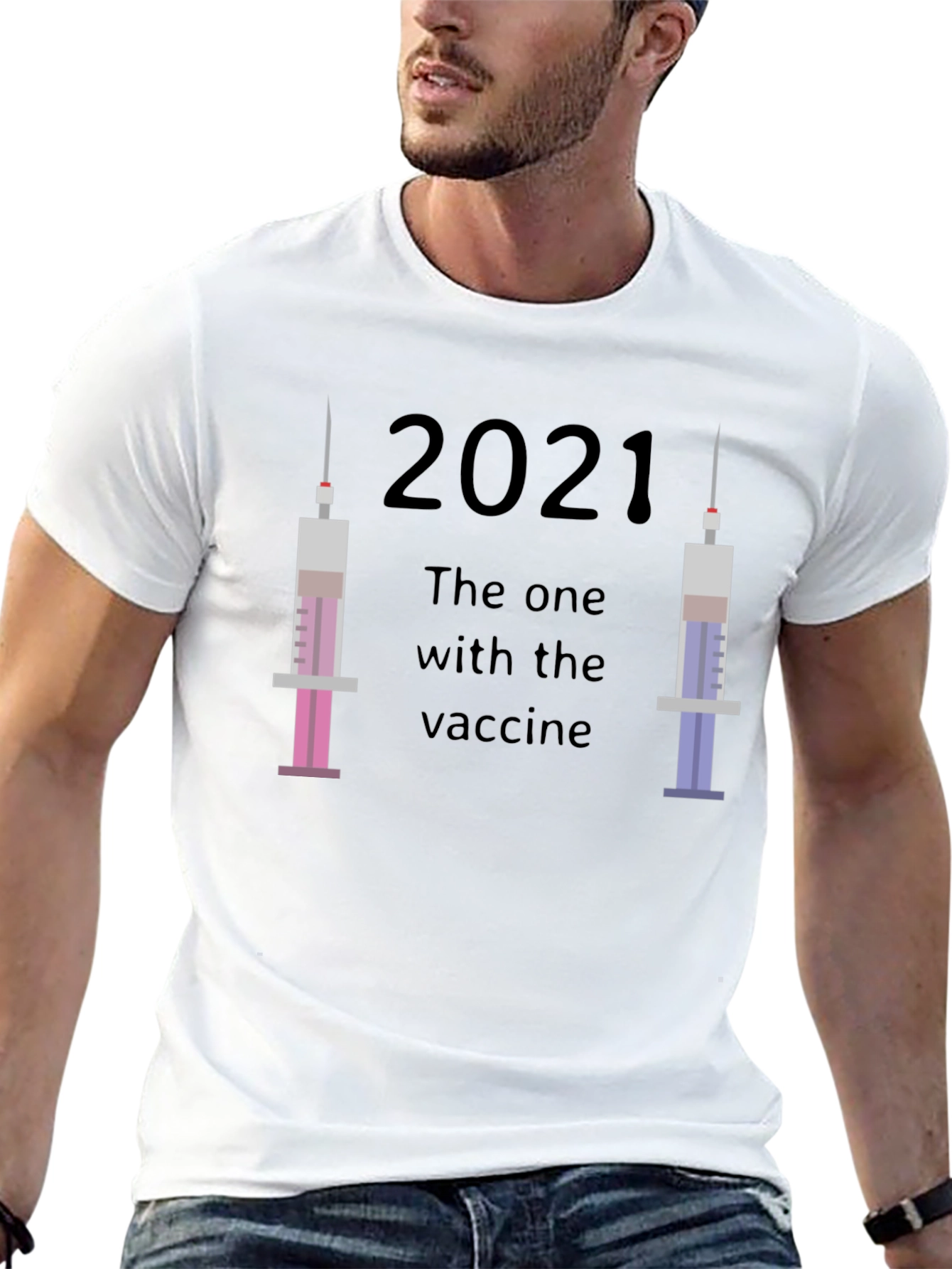 2021 Vaccine Graphic T-Shirt - Unisex Fit