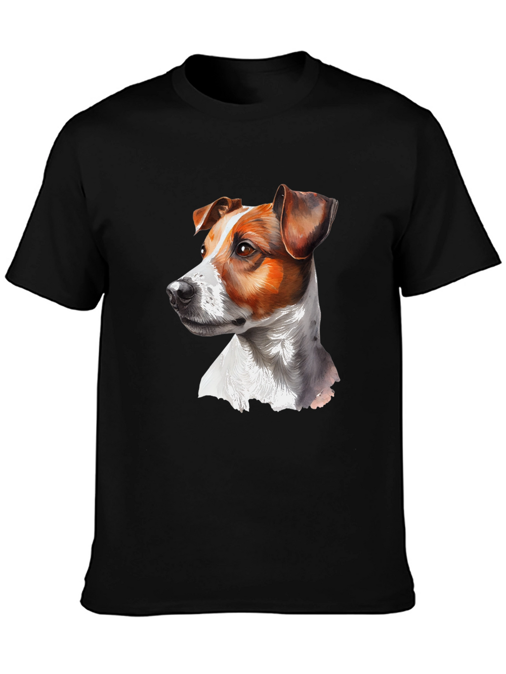 Jack Russell Terrier Graphic Tee - Unisex Black T-Shirt