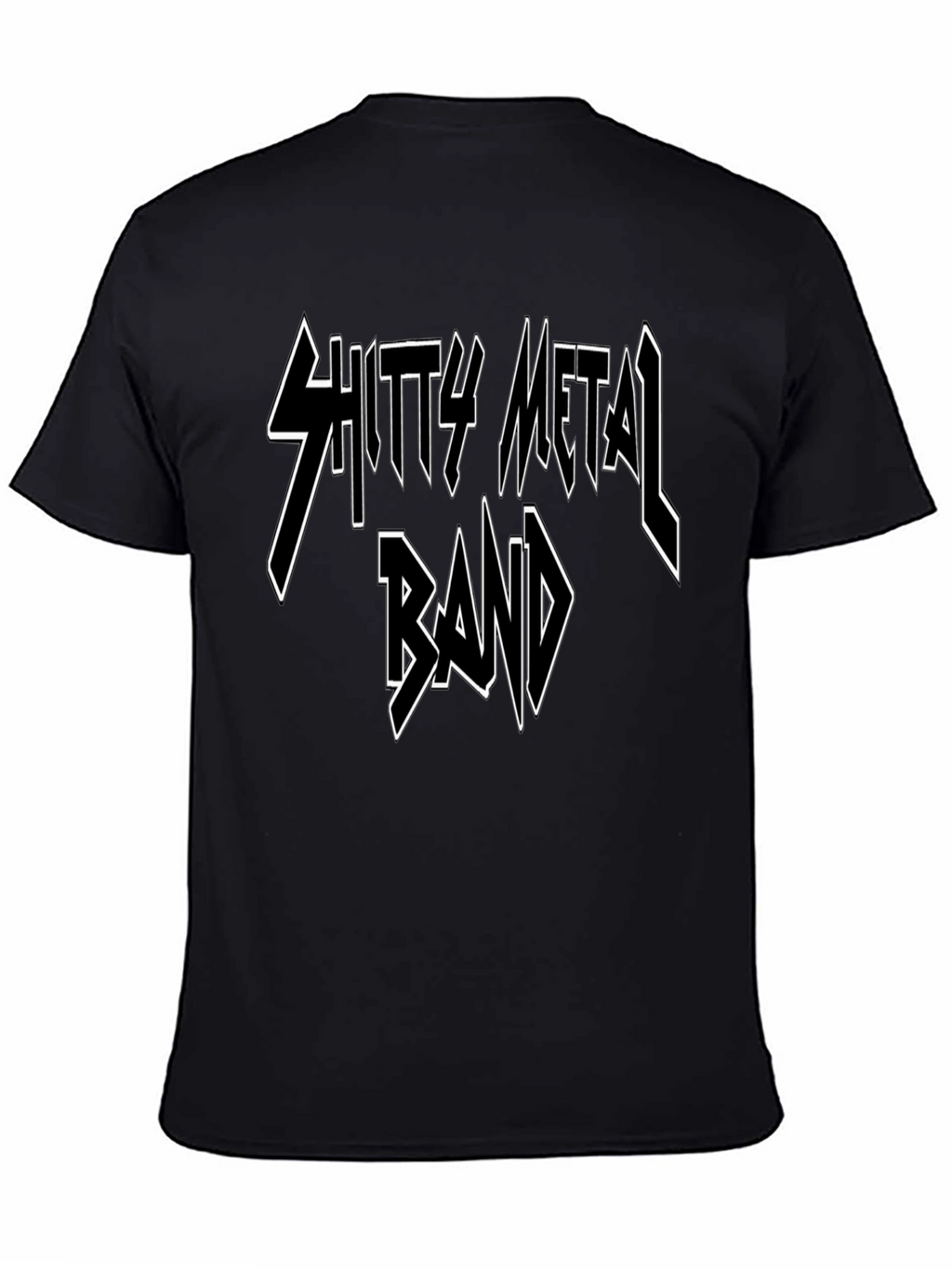 Shitty Metal Band Black T-Shirt