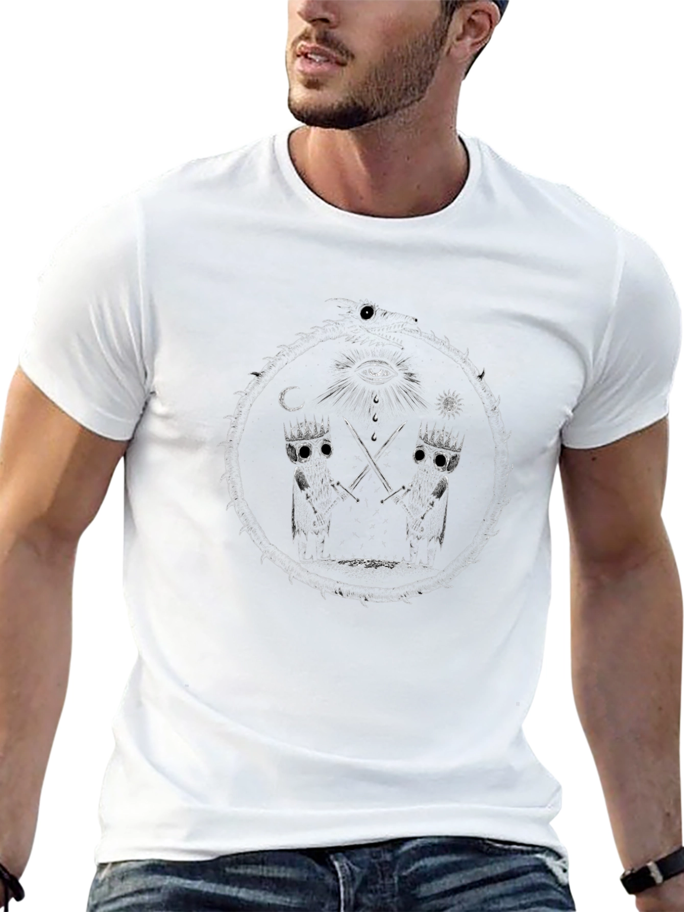 Esoteric Kings Graphic Tee - Black