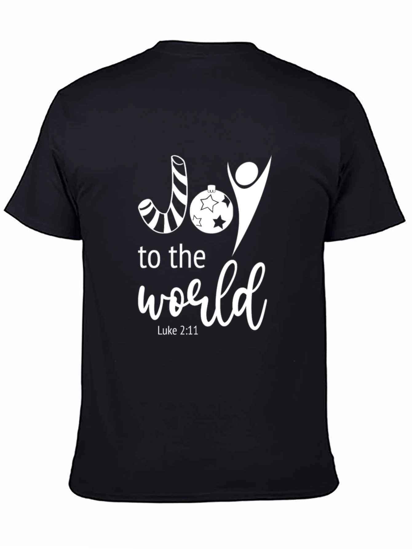 Joy to the World Graphic Tee - Holiday T-Shirt